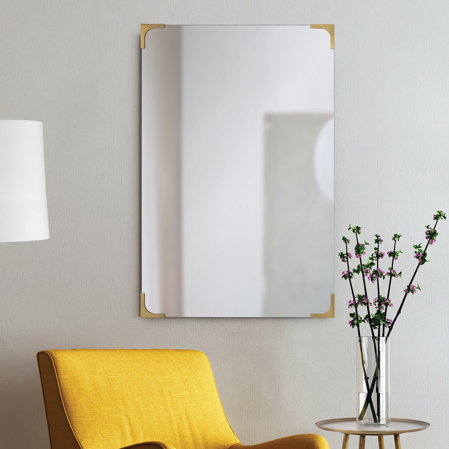 Eros Rectangle Mirror 24In.X 36In.X 0.5In.