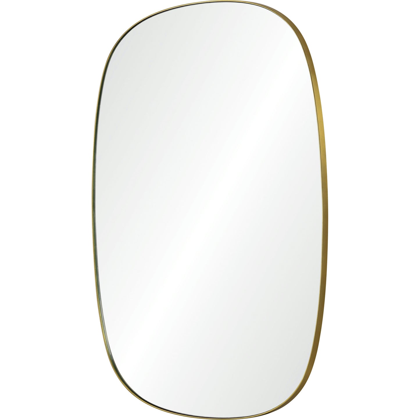 Gallegos Brushed Brass Iron Mirror (24X36)