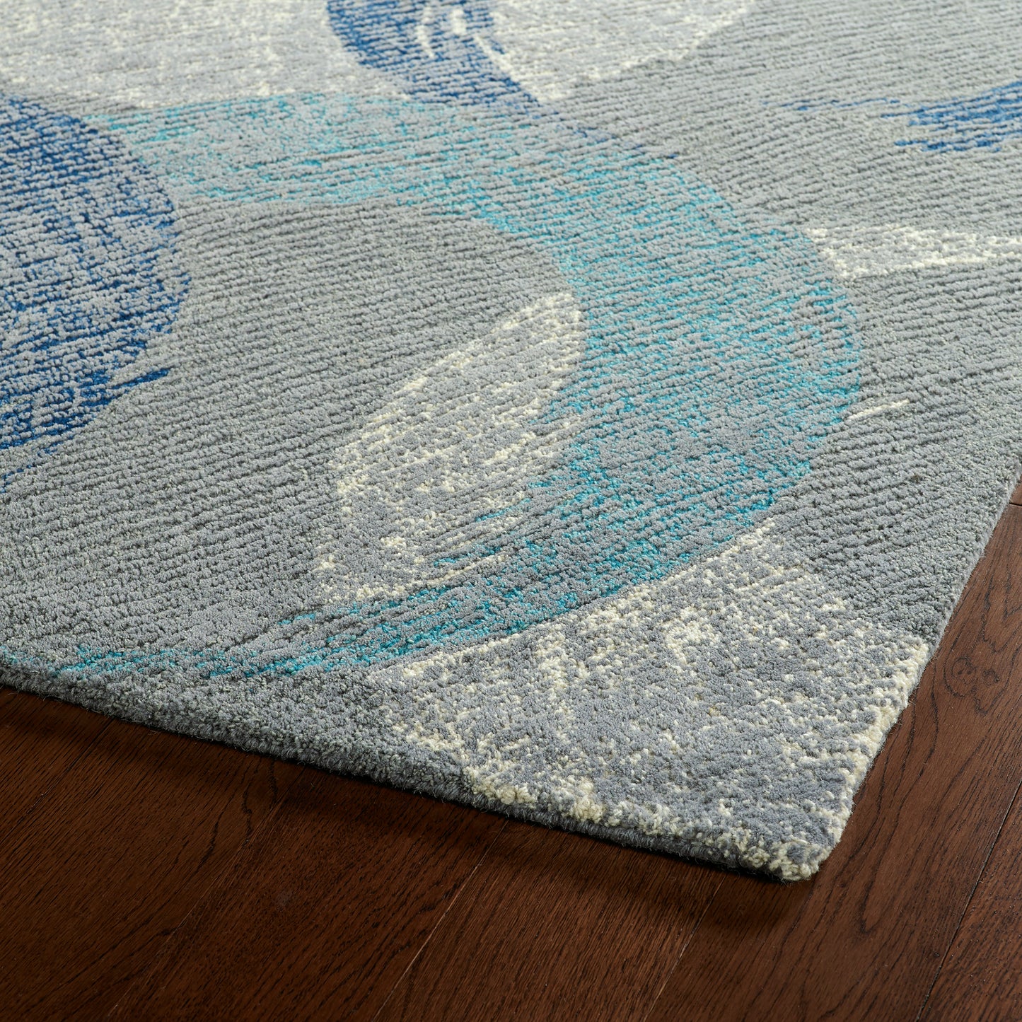 Kaleen Montage Collection MTG01-75 Grey Throw Rug 2' x 3'