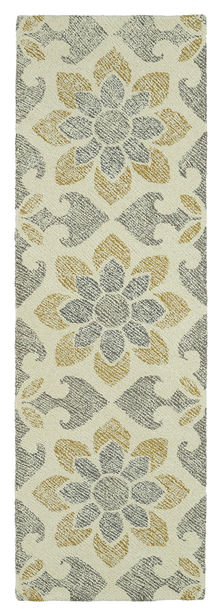 Kaleen Montage Collection MTG02-01 Ivory Runner 2'6" x 8'