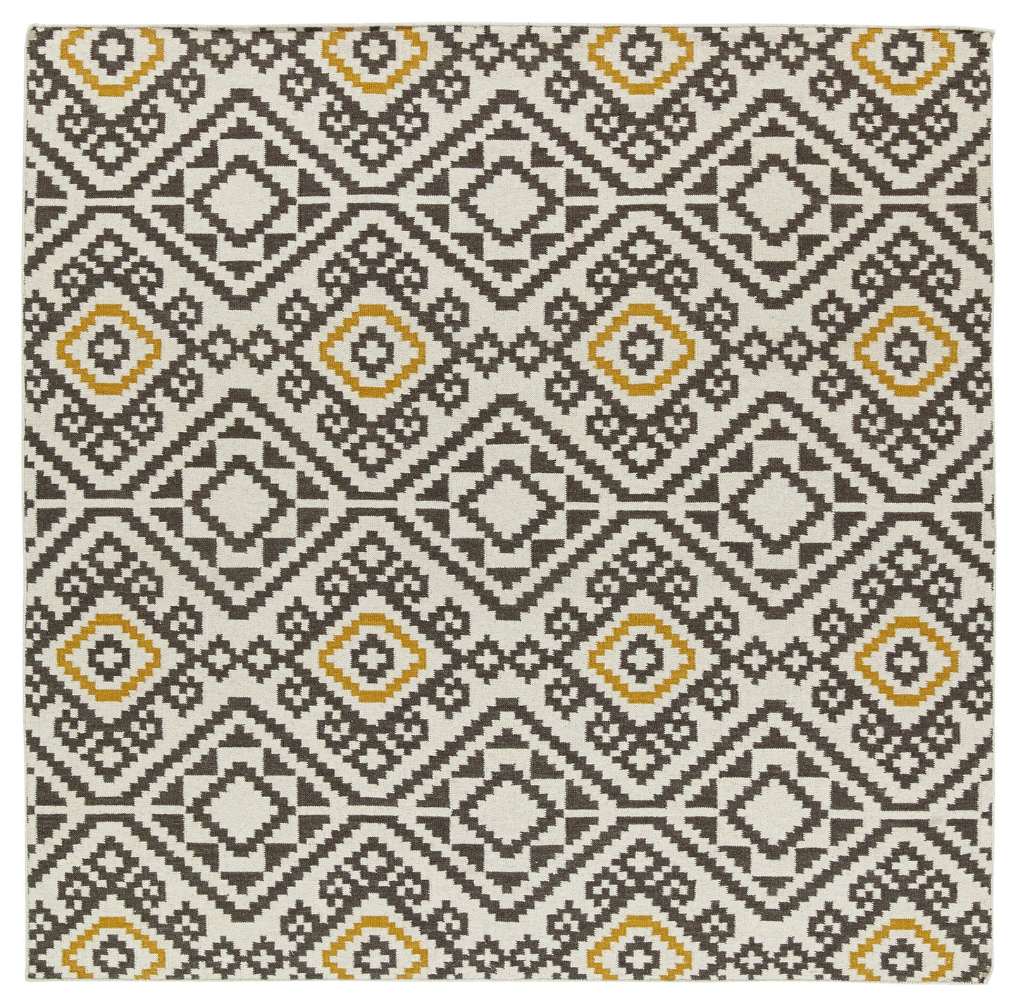 Kaleen Nomad Collection Light Charcoal Throw Rug 2' x 3'