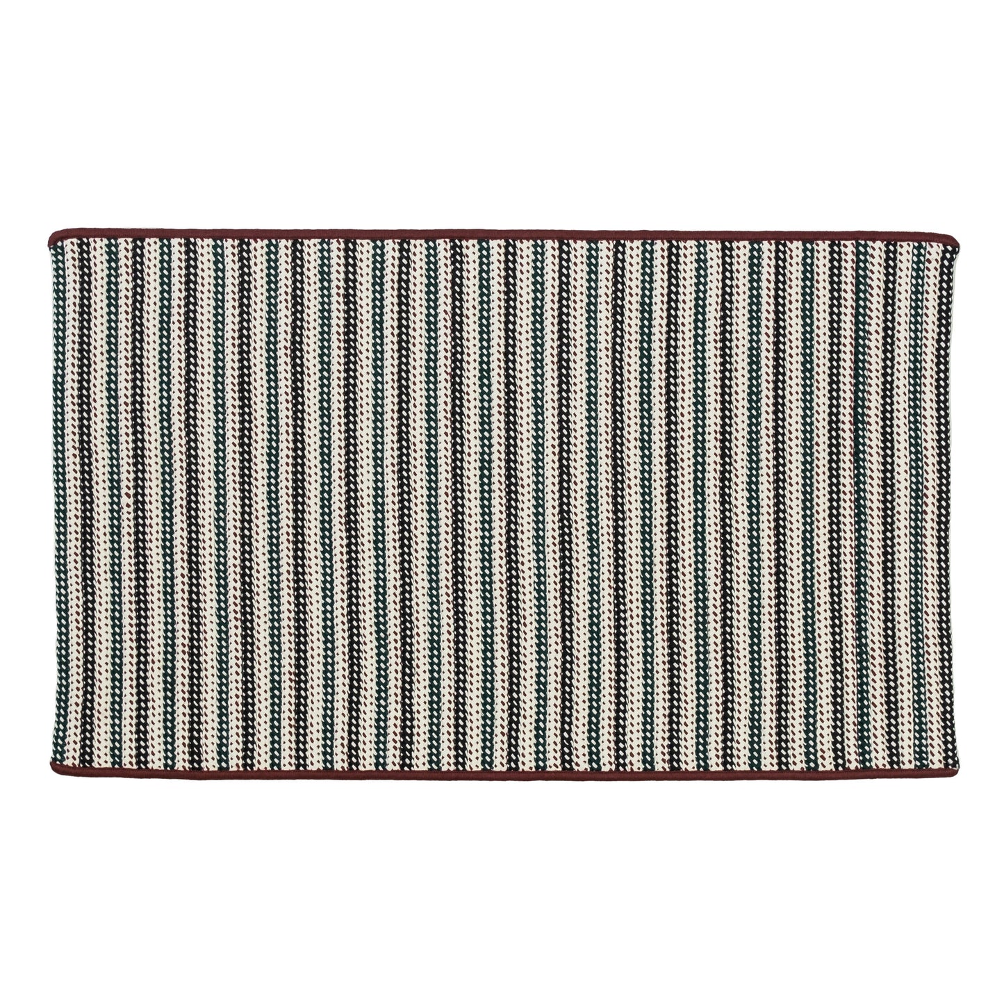 Noth Pole Multi Stripe Holiday Rug - Holiday Multi 22" x 34"