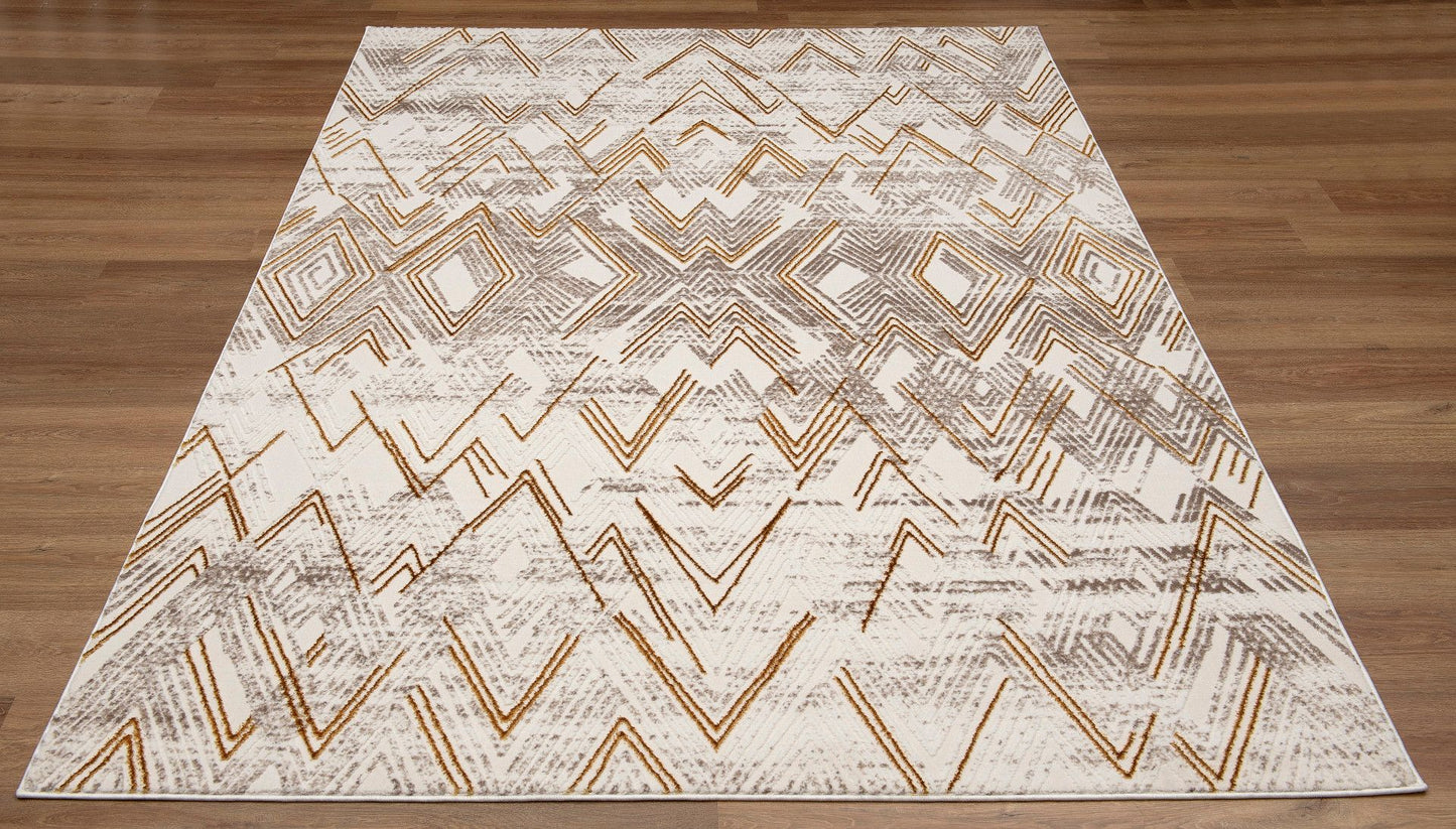 Paris-Pa10863-Beige-7.10 X 10.6 Area Rug
