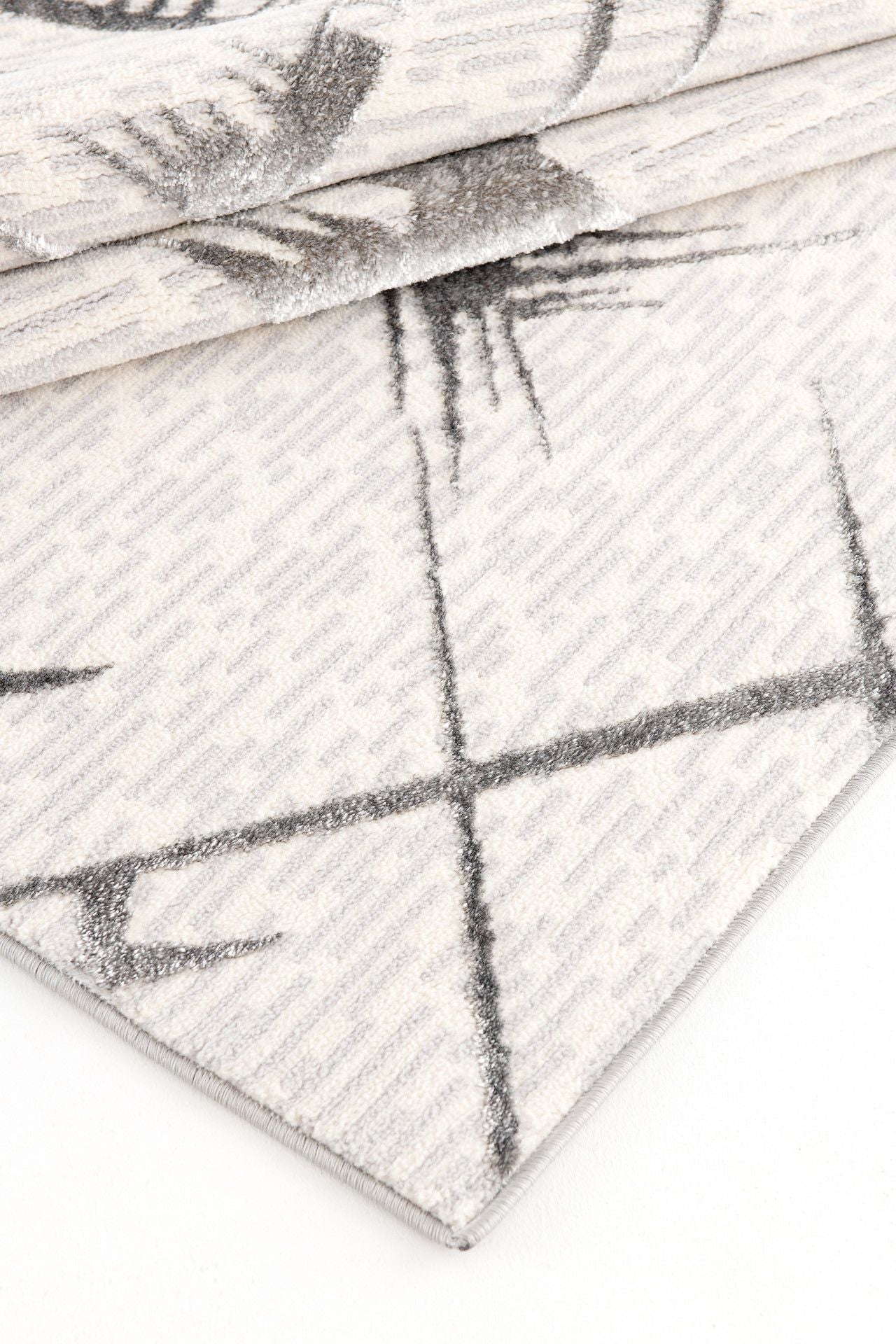 Paris-Pa10918-Gray-7.10 X 10.6 Area Rug