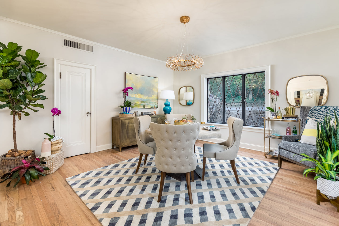 Kaleen Pastiche Collection Light Grey Area Rug 5' x 7'9"