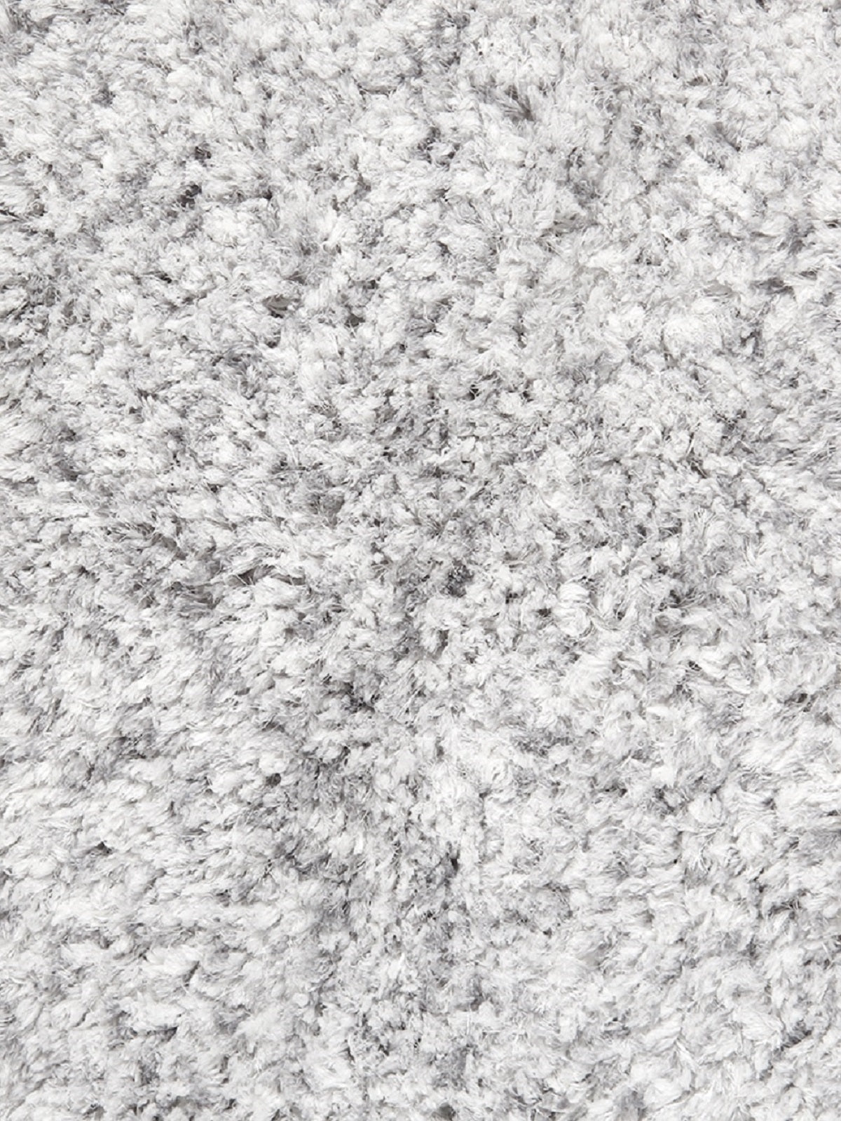 Pasargad Home Paris Shag Collection Silver Poly & Cotton Area Rug 10'0" X 14'0"