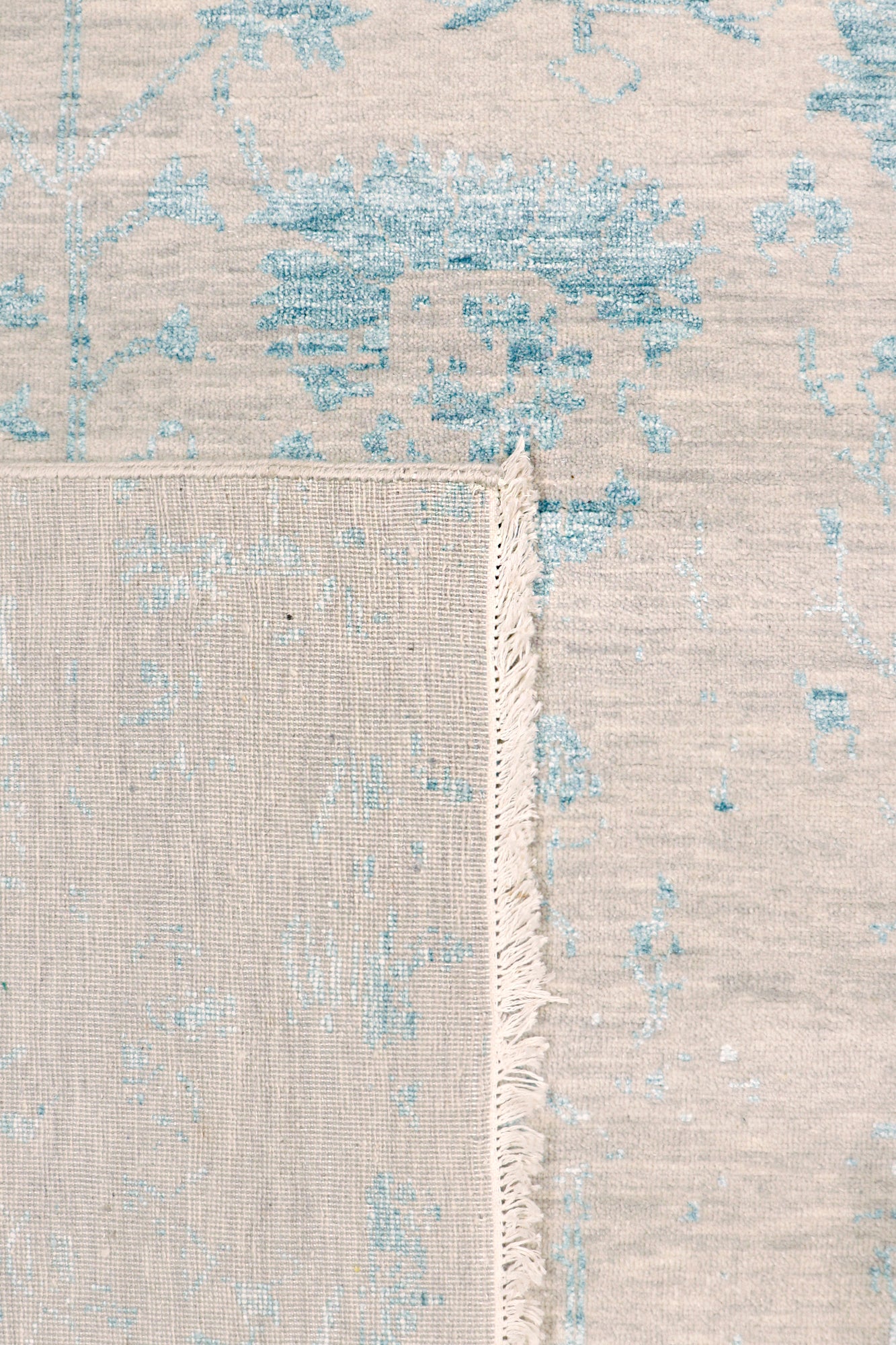 Pasargad Home Transitional Collection Silver Area Rug 9'0" X 11'10"