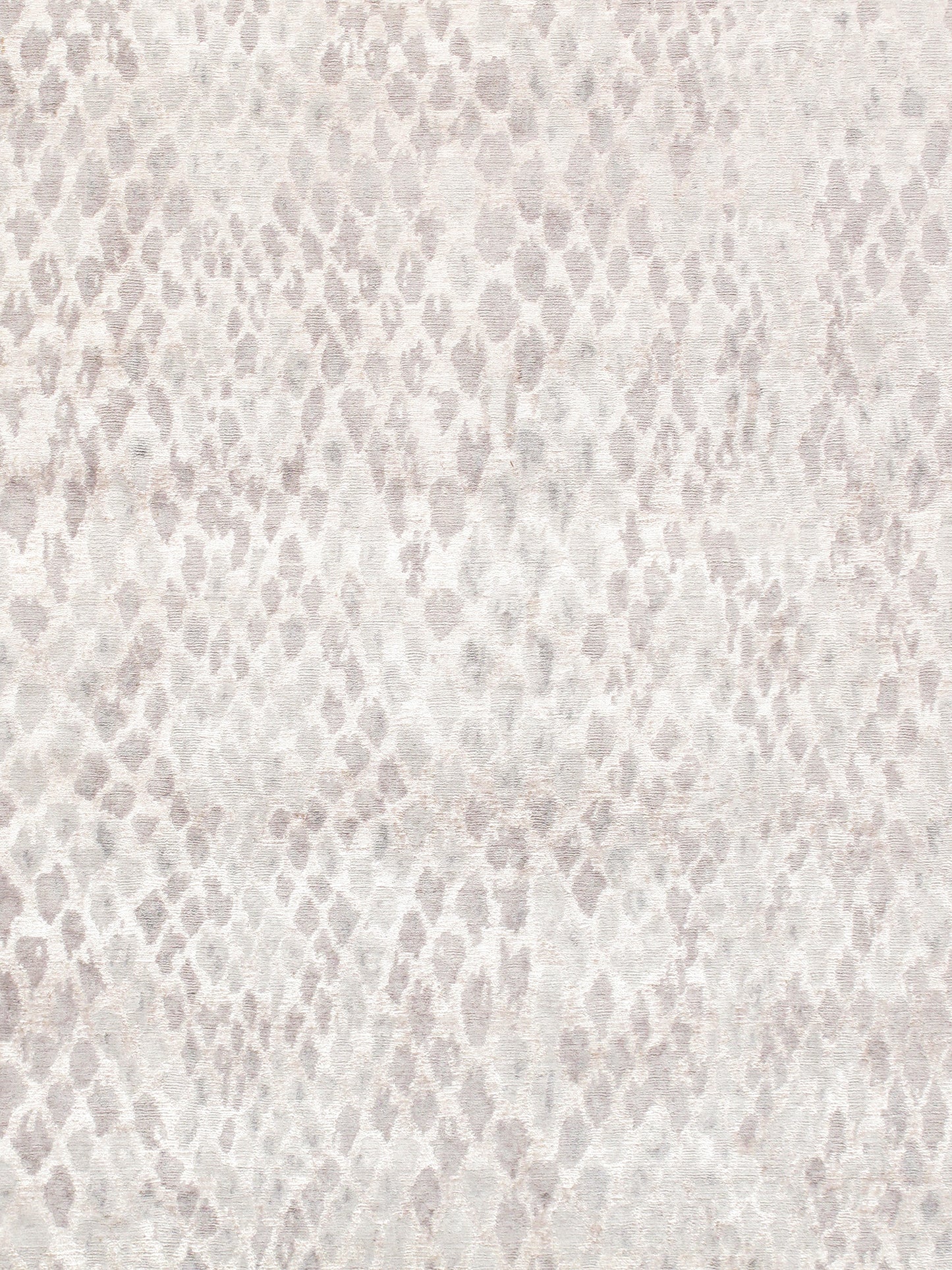 Pasargad Home Modern Collection Silver Silk & Wool Area Rug 17'10" X 31'6"