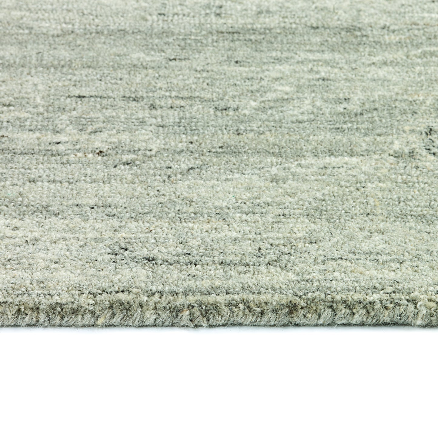 Kaleen Palladian Collection Silver Linen Throw Rug 2' x 3'