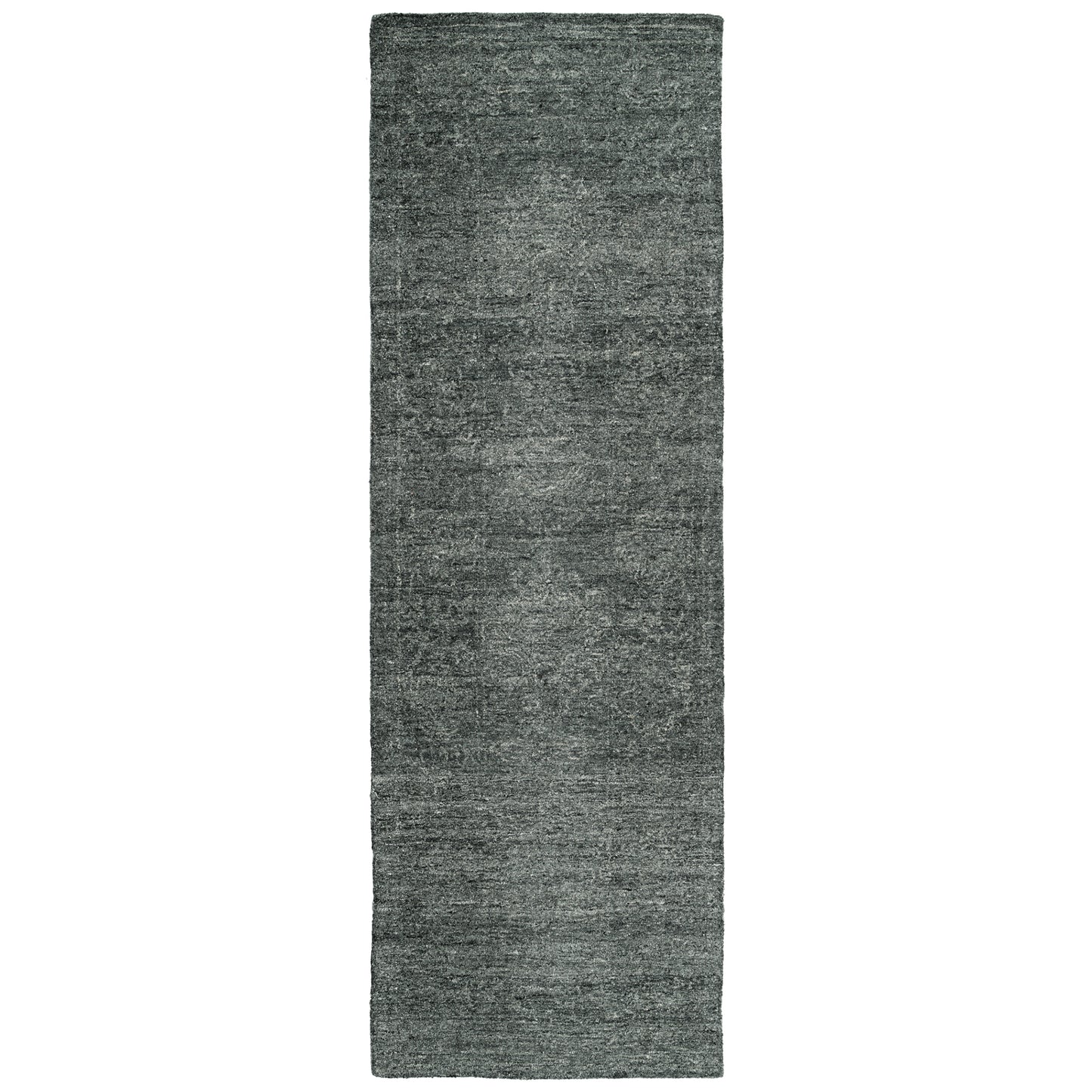 Kaleen Palladian Collection Dark Charcoal Throw Rug 2' x 3'