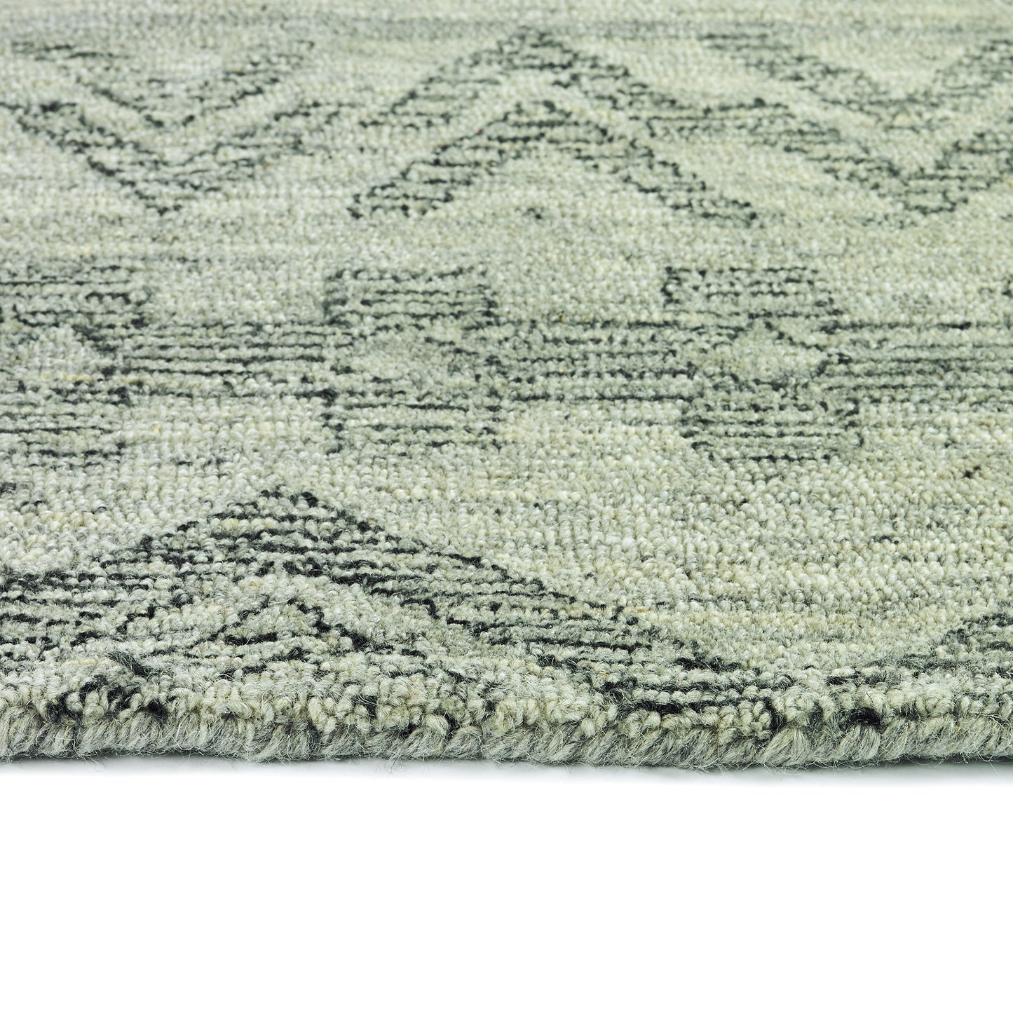 Kaleen Palladian Collection Silver Black Runner 2'6 x 8'
