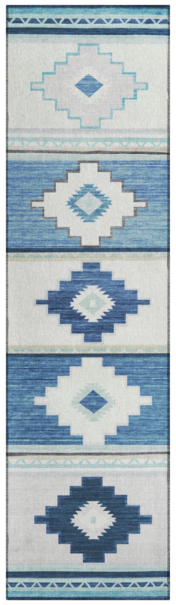 Indoor/Outdoor Phoenix PH1 Pacifica Washable 2'3" x 7'6" Runner Rug