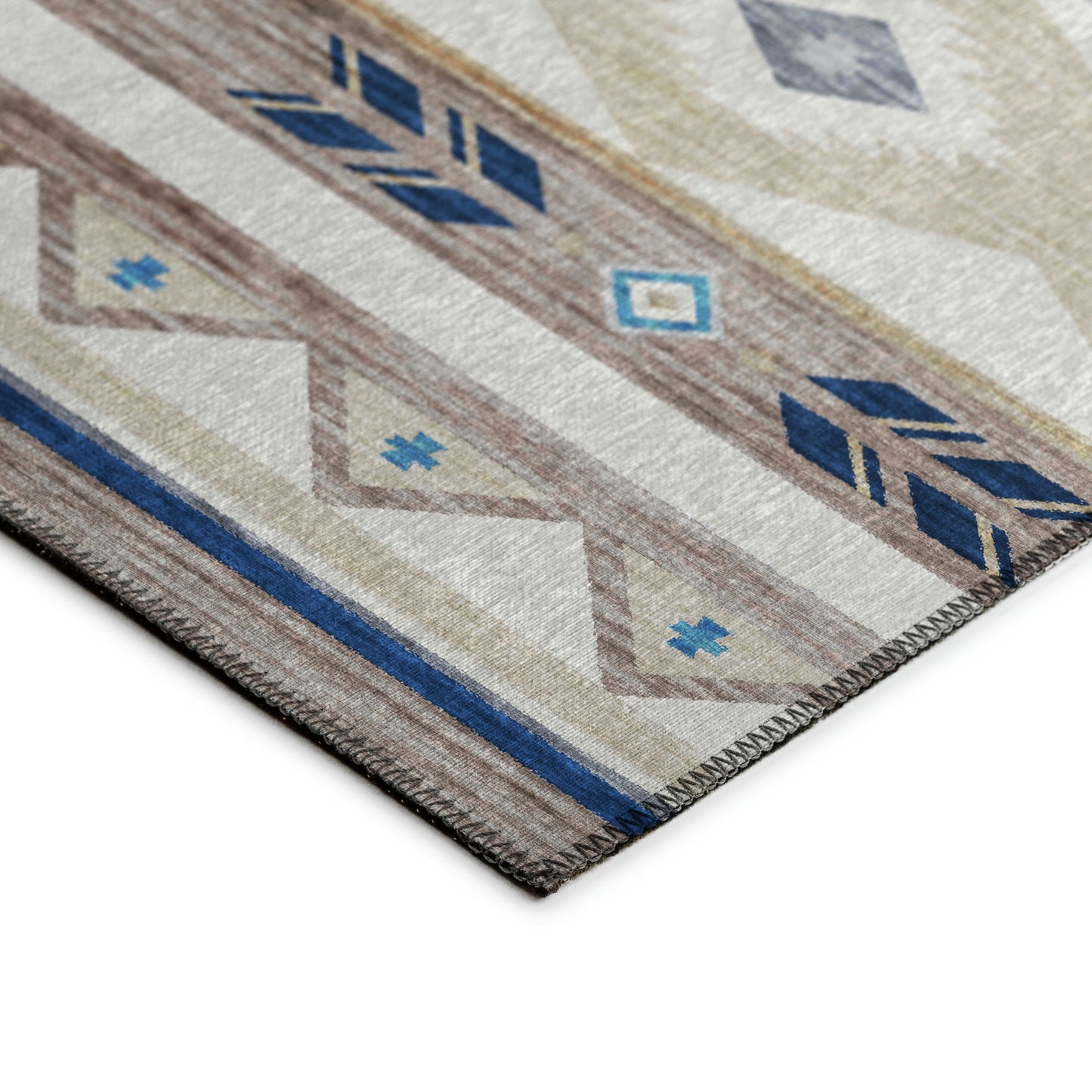 Indoor/Outdoor Phoenix PH3 Ivory Washable 2'3" x 7'6" Runner Rug