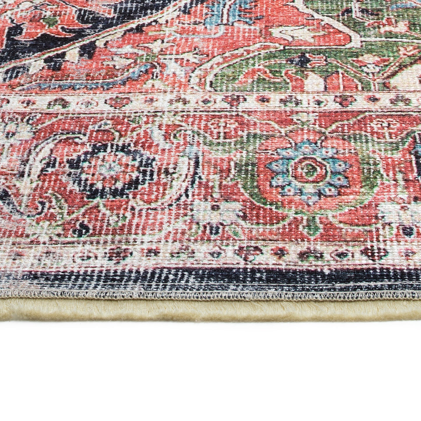Kaleen Praia Collection Light Red Runner 2'7" x 9'