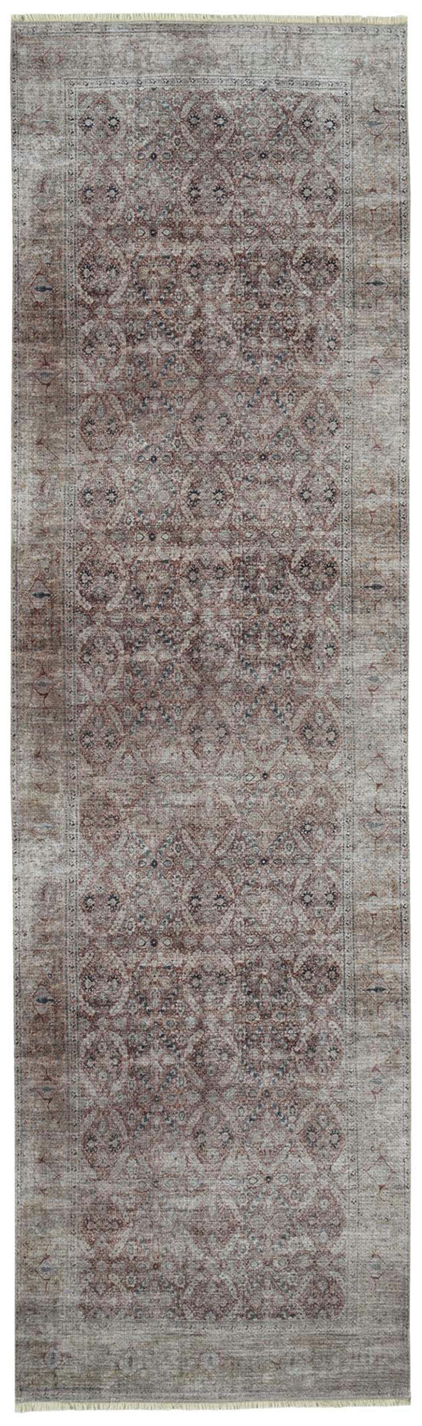 Kaleen Praia Collection Light Taupe Throw Rug 2' x 3'