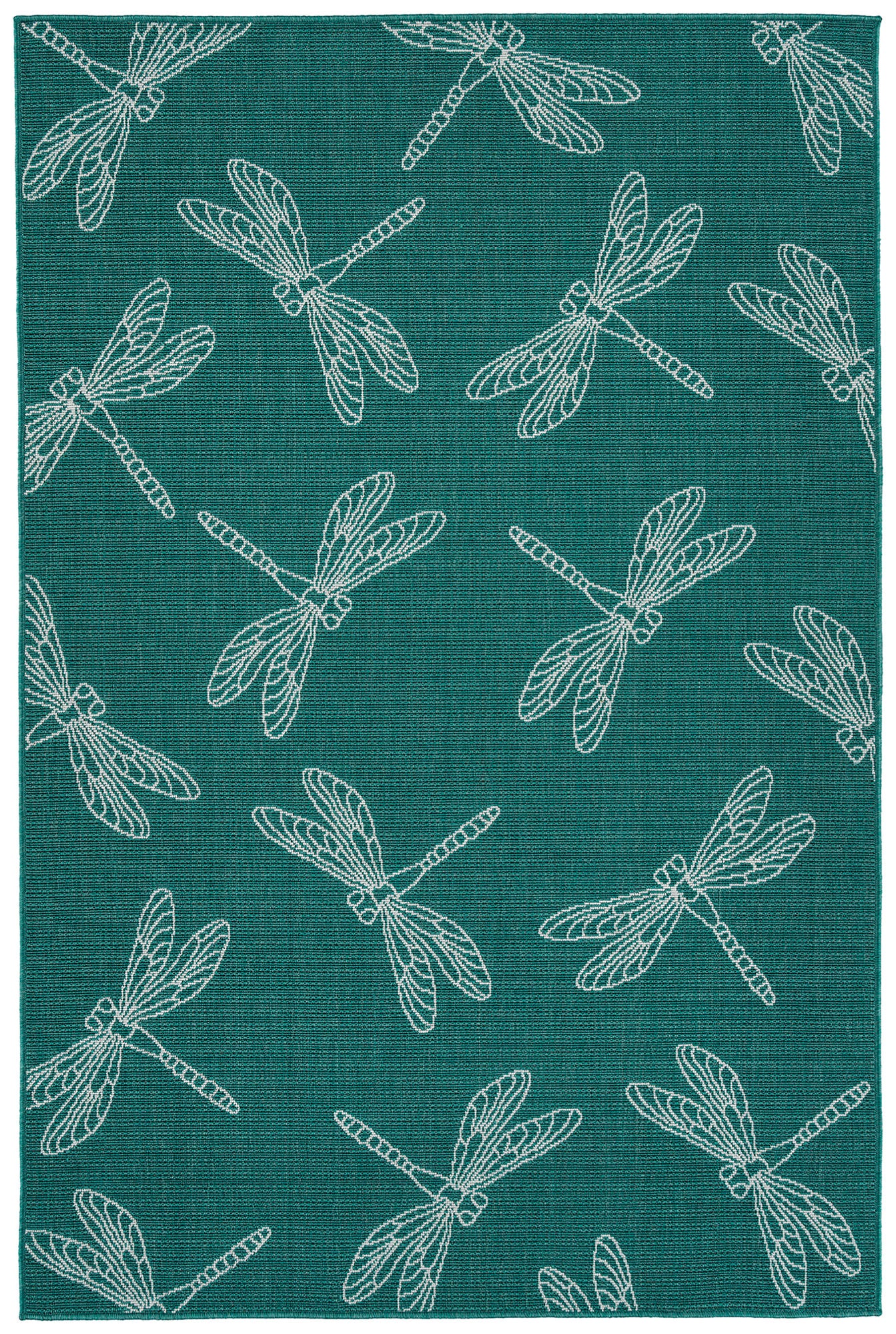 Kaleen Puerto Collection PRT18-79 Light Blue Area Rug 3'6" x 5'6"