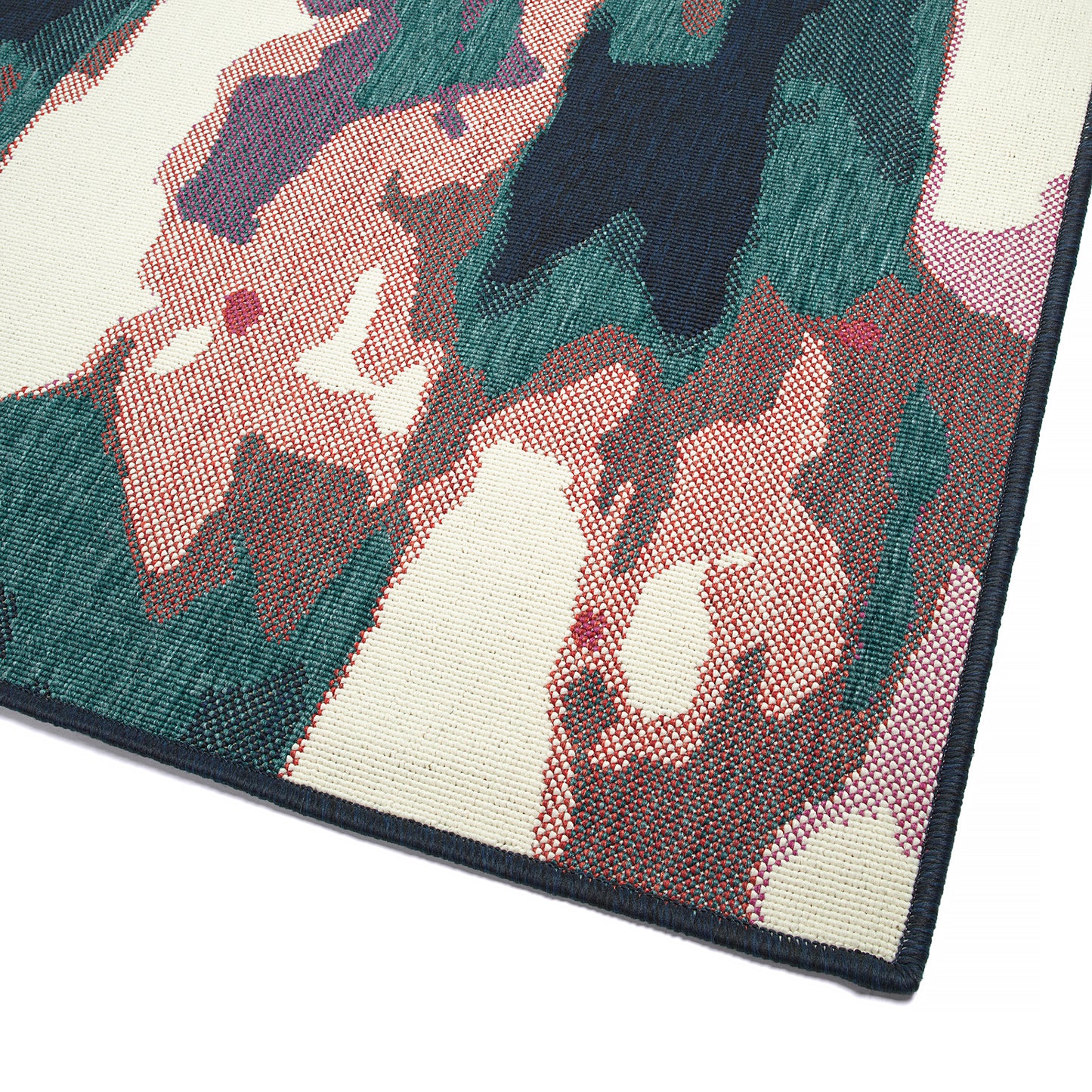 Kaleen Pianta Collection PTA06-91 Teal Runner 2'2" x 7'10"