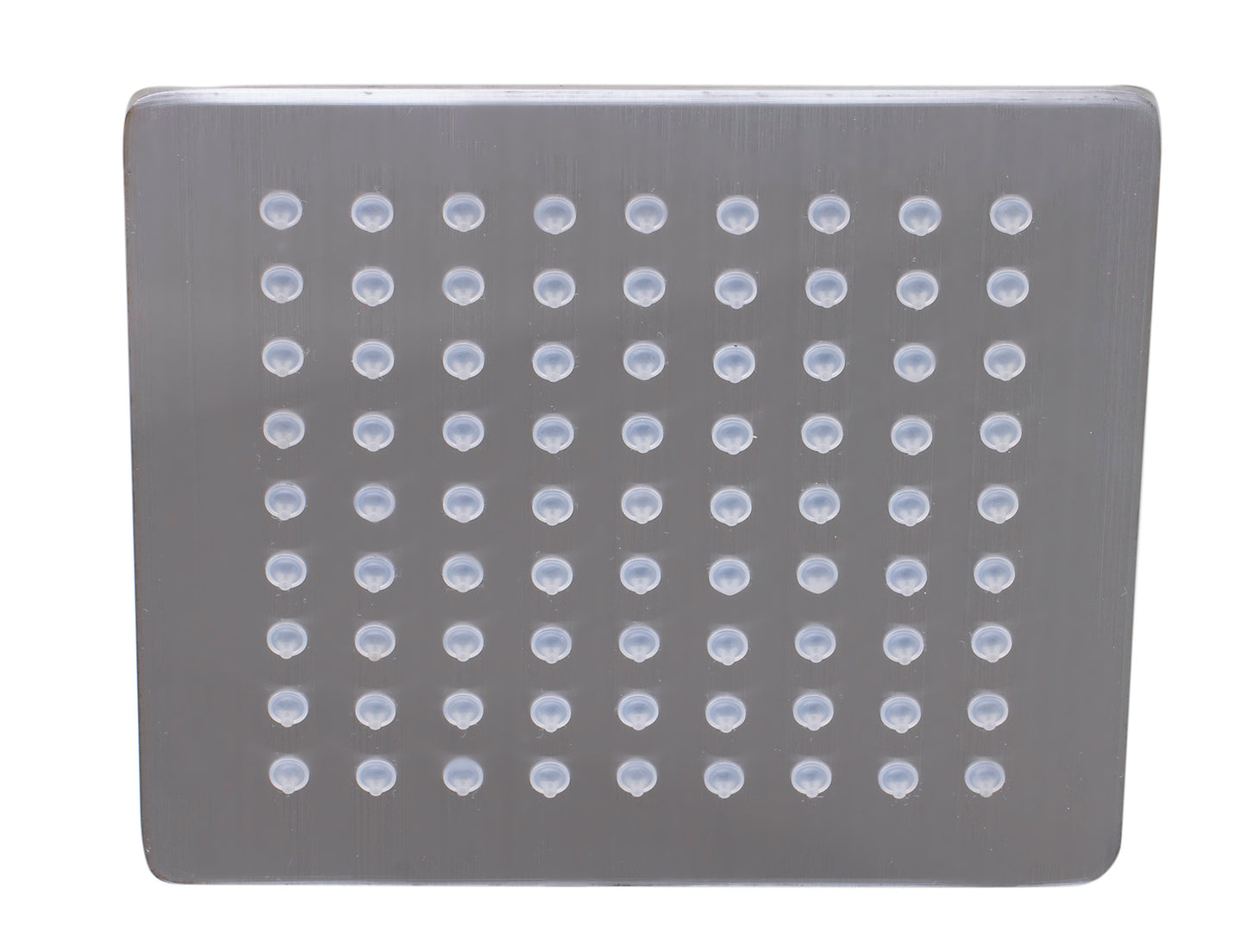 ALFI brand Solid Brushed Stainless Steel 8" Square Ultra Thin Rain Shower Head