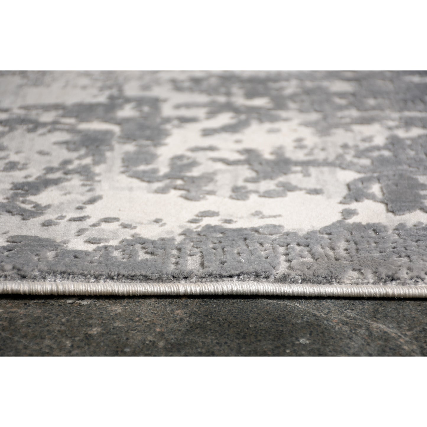 Ariella Rectangle Grey/Charcoal Indoor Rug 5'25" X 7'21" Ft