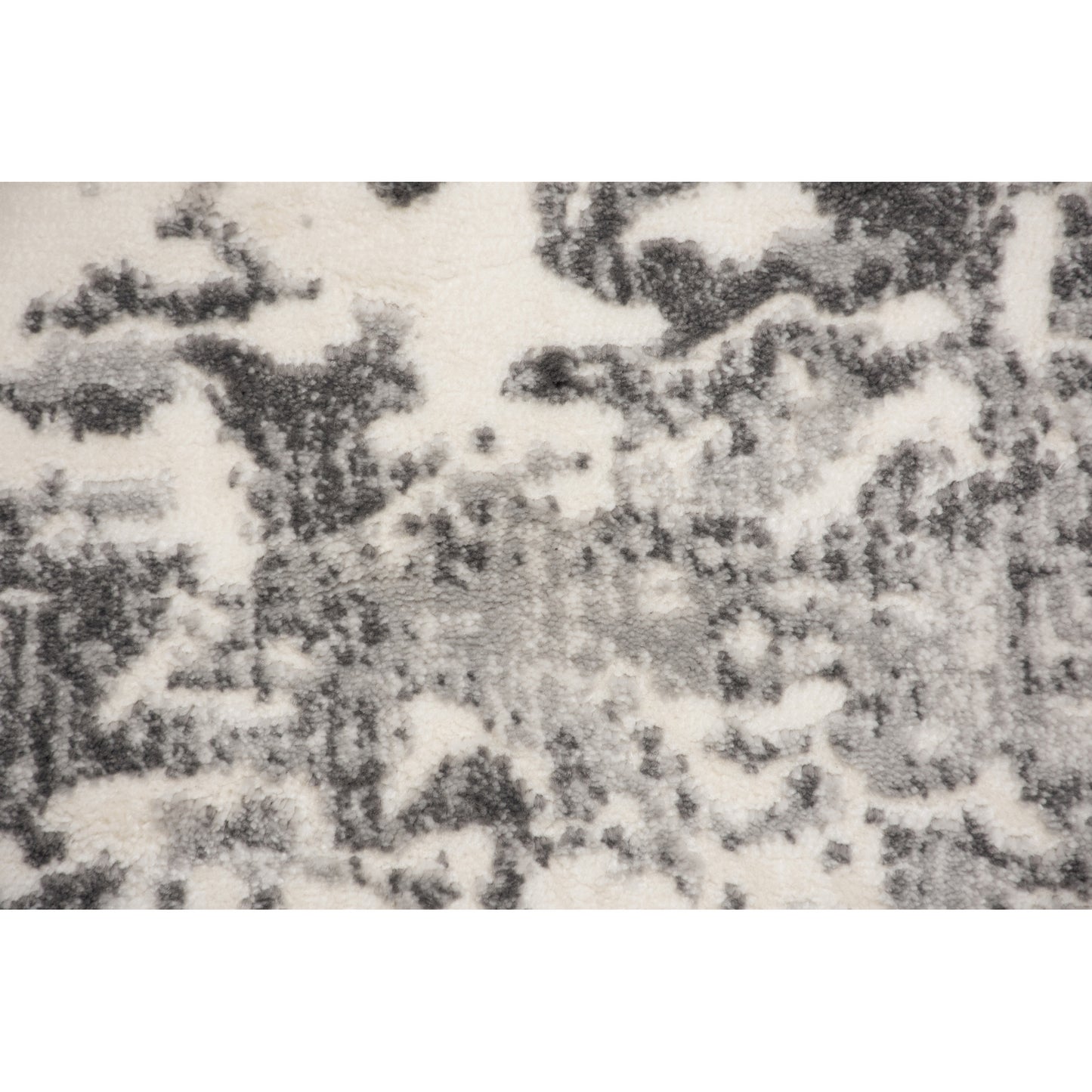 Ariella Rectangle Ivory & Grey Indoor Rug 2'6 X 10'