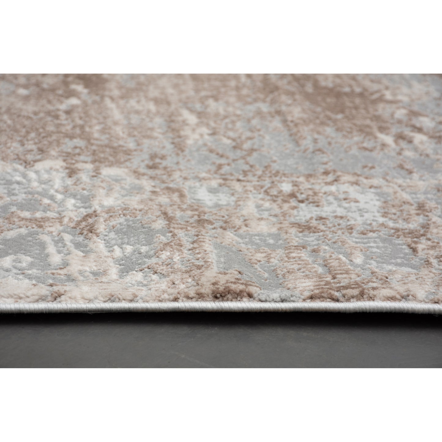 Ariella Rectangle Grey & Brown Indoor Rug 11'10 X 15'1