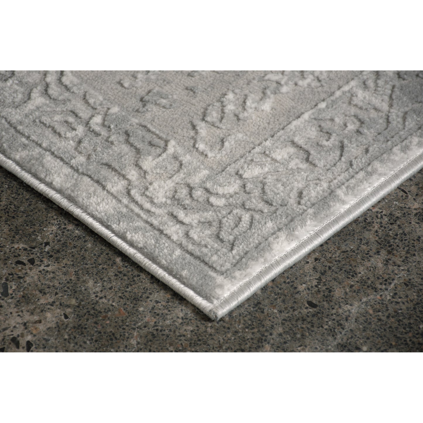 Camila Rectangle Grey Mix Indoor Rug 2'6" X 10 Ft