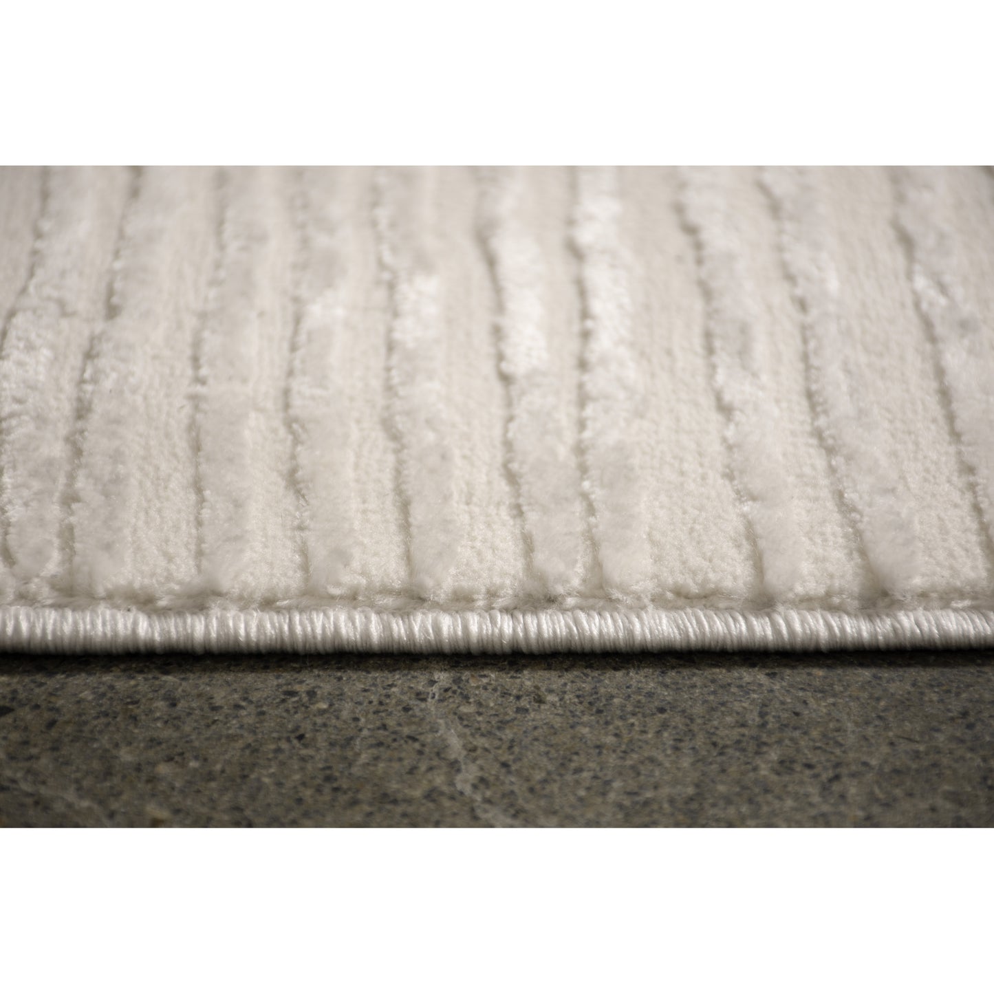 Camila Rectangle Off-White Indoor Rug 2'6" X 10 Ft