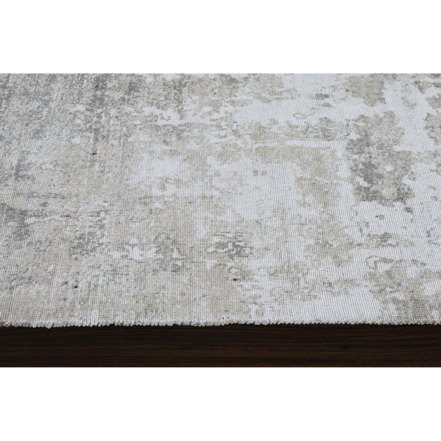 Cusano Ivory/Beige Woven Printed Polyester Rug (39X59)