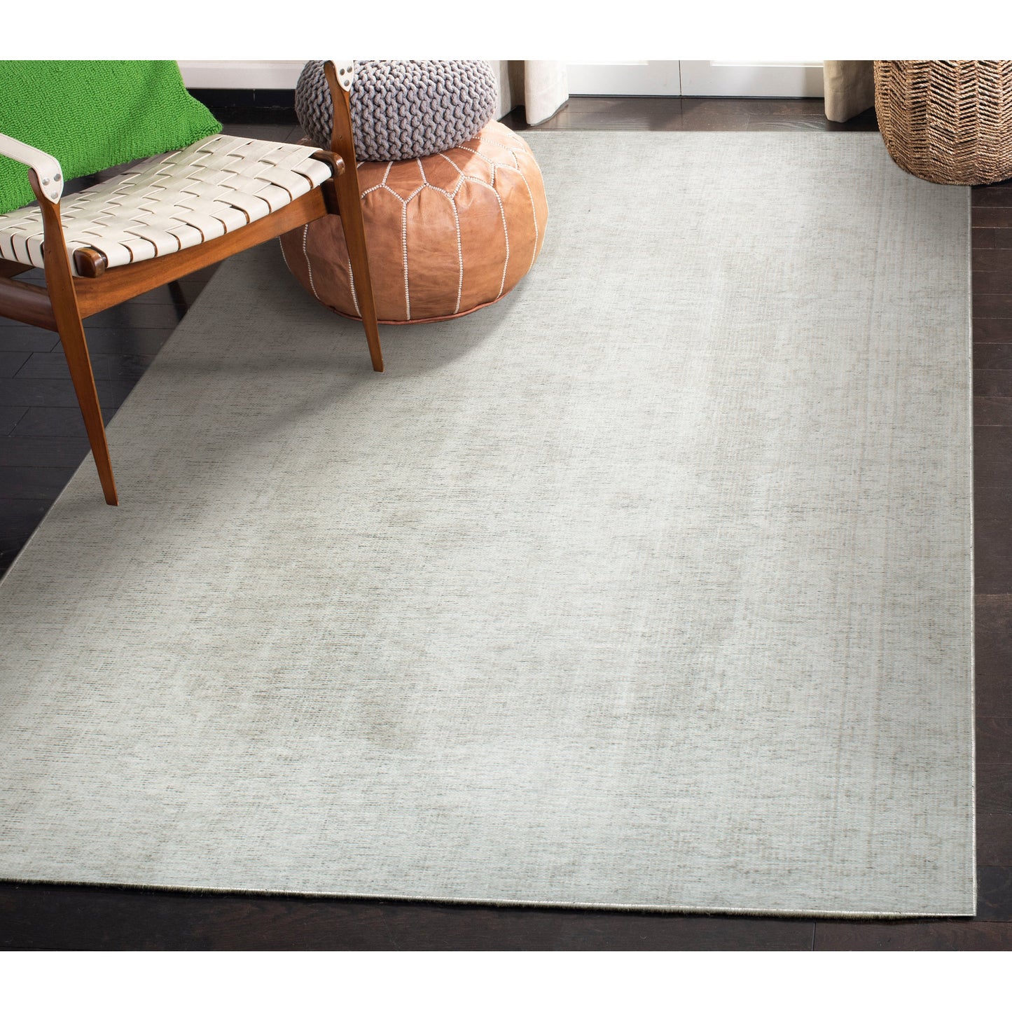 Fallon Rectangle Light Cream Indoor Rug 5'25" X 7'21" Ft