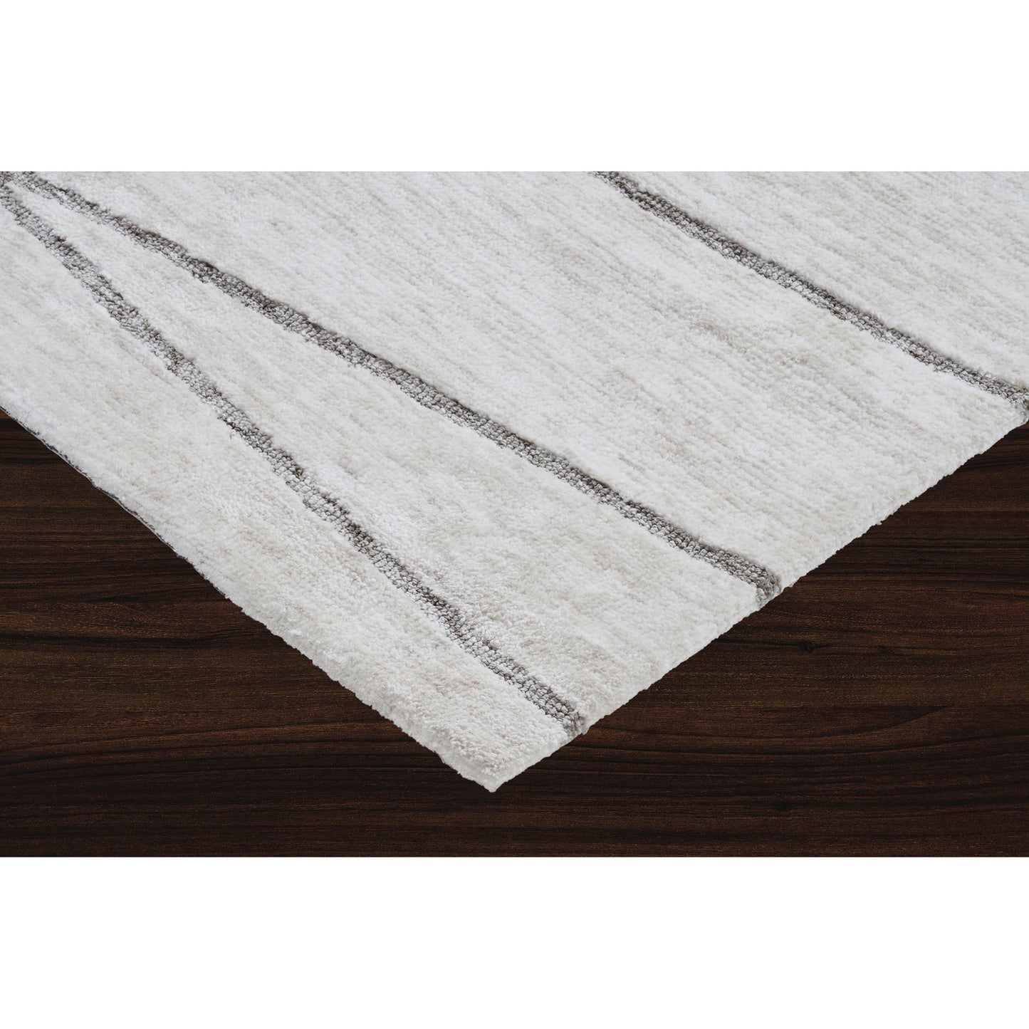 Hazel Rectangular Off White/Grey Rug 9’10" X 13’1" Ft