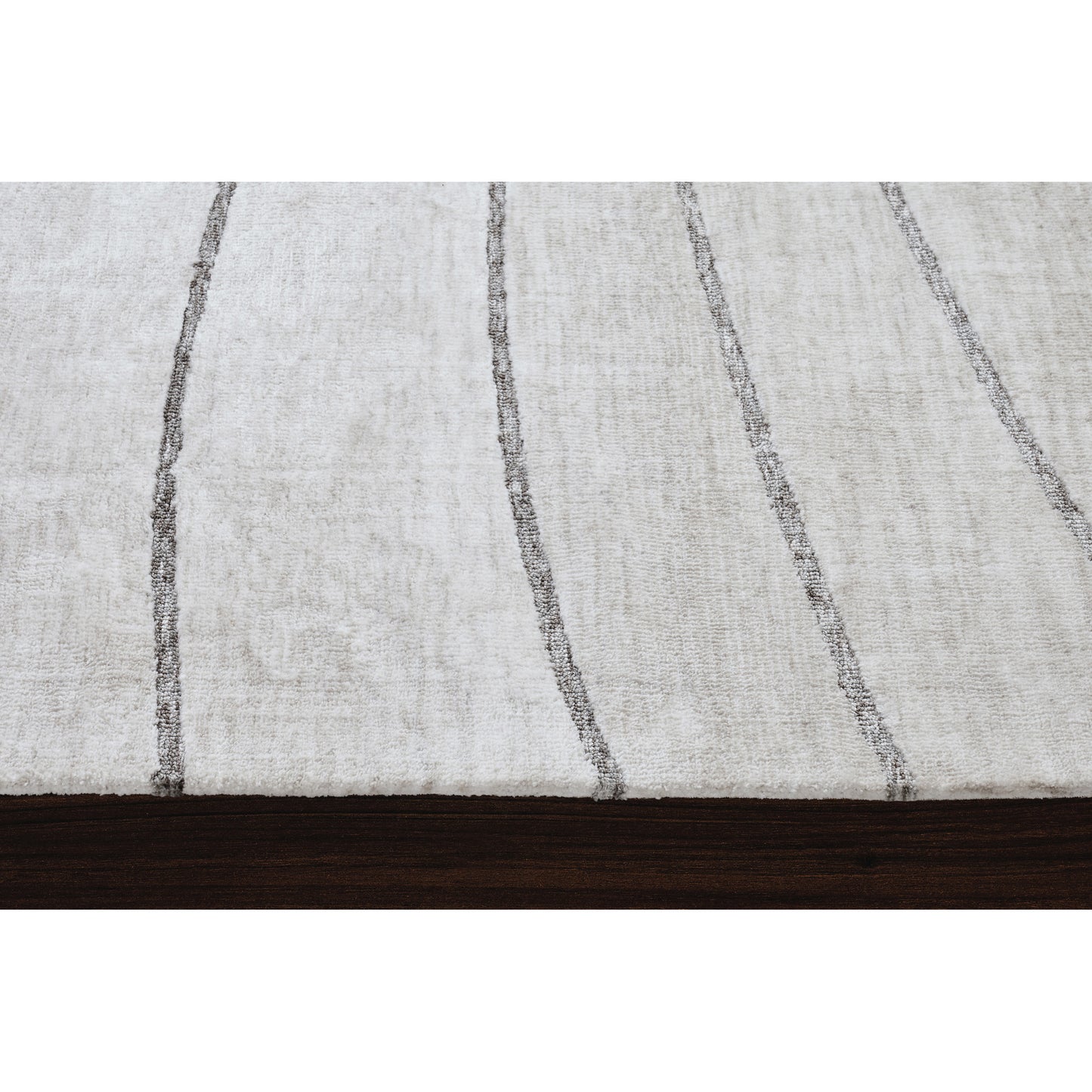 Hazel Rectangular Off White/Grey Rug 9’10" X 13’1" Ft