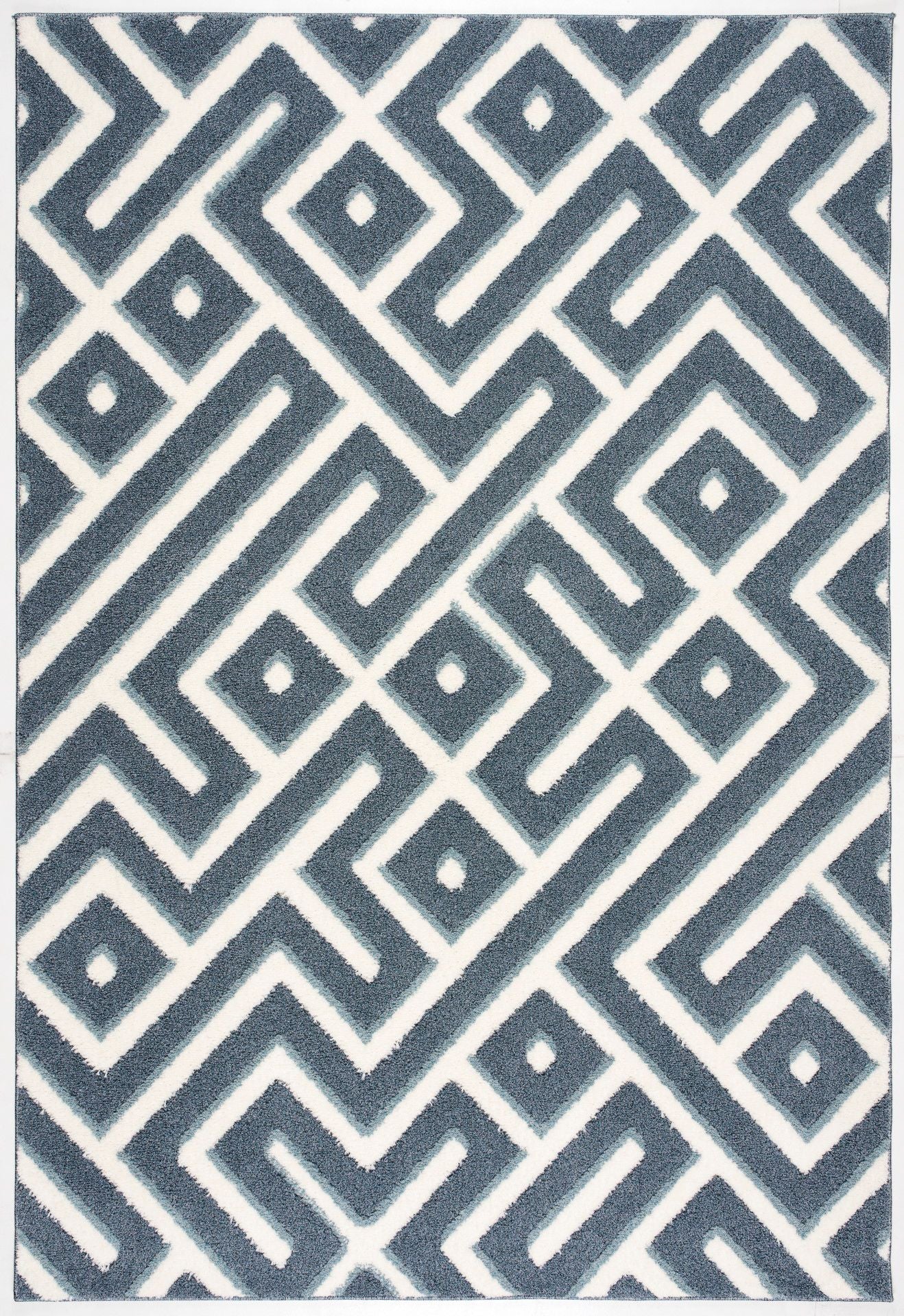 Rome-Ls10064-Blue-7.10 X 10.6 Area Rug