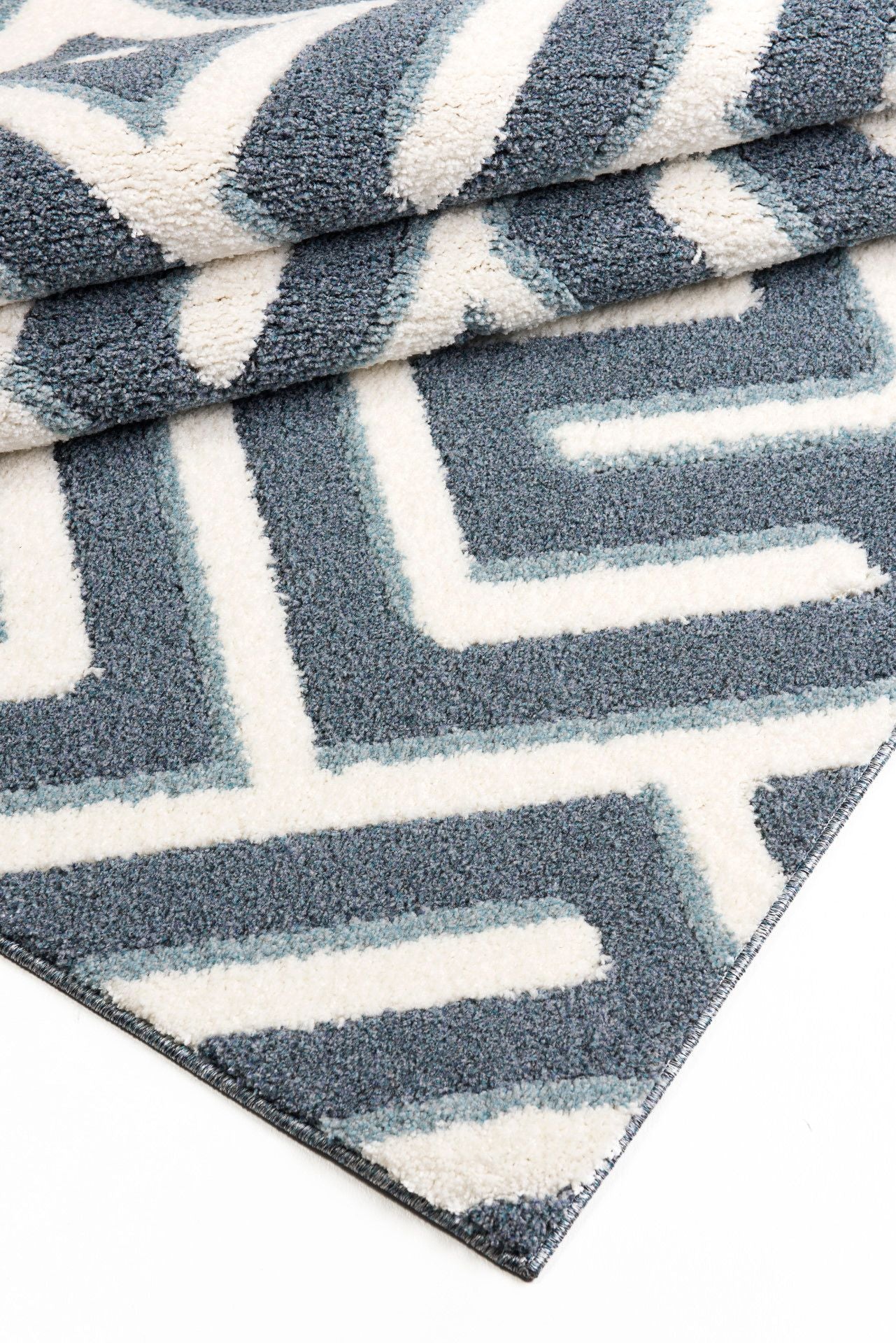 Rome-Ls10064-Blue-7.10 X 10.6 Area Rug