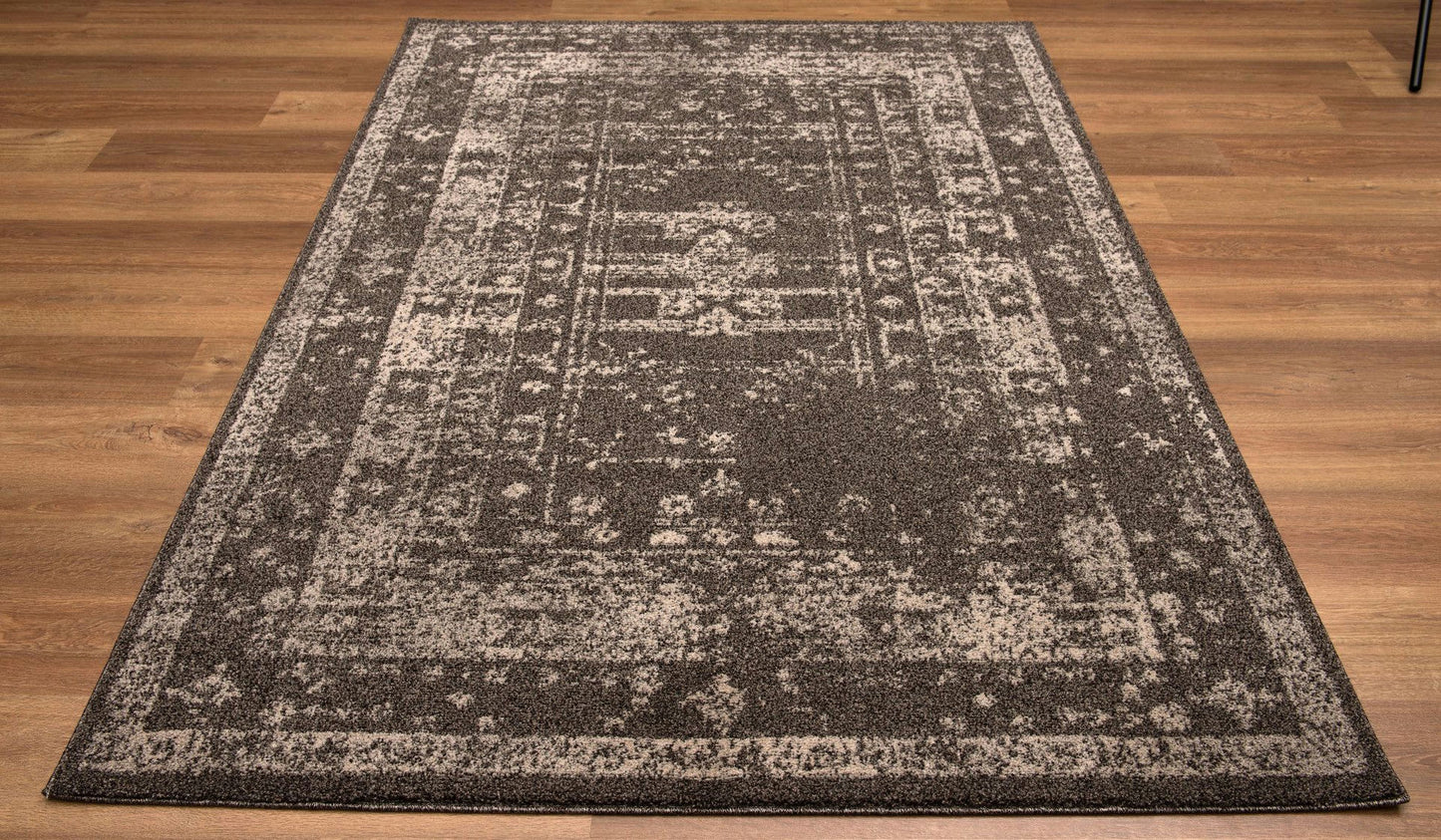 Rome-Ls10066-Brown-7.10 X 10.6 Area Rug