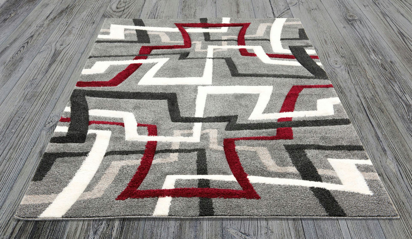 Rome-Ro-075-7.10 X 10.6 Area Rug