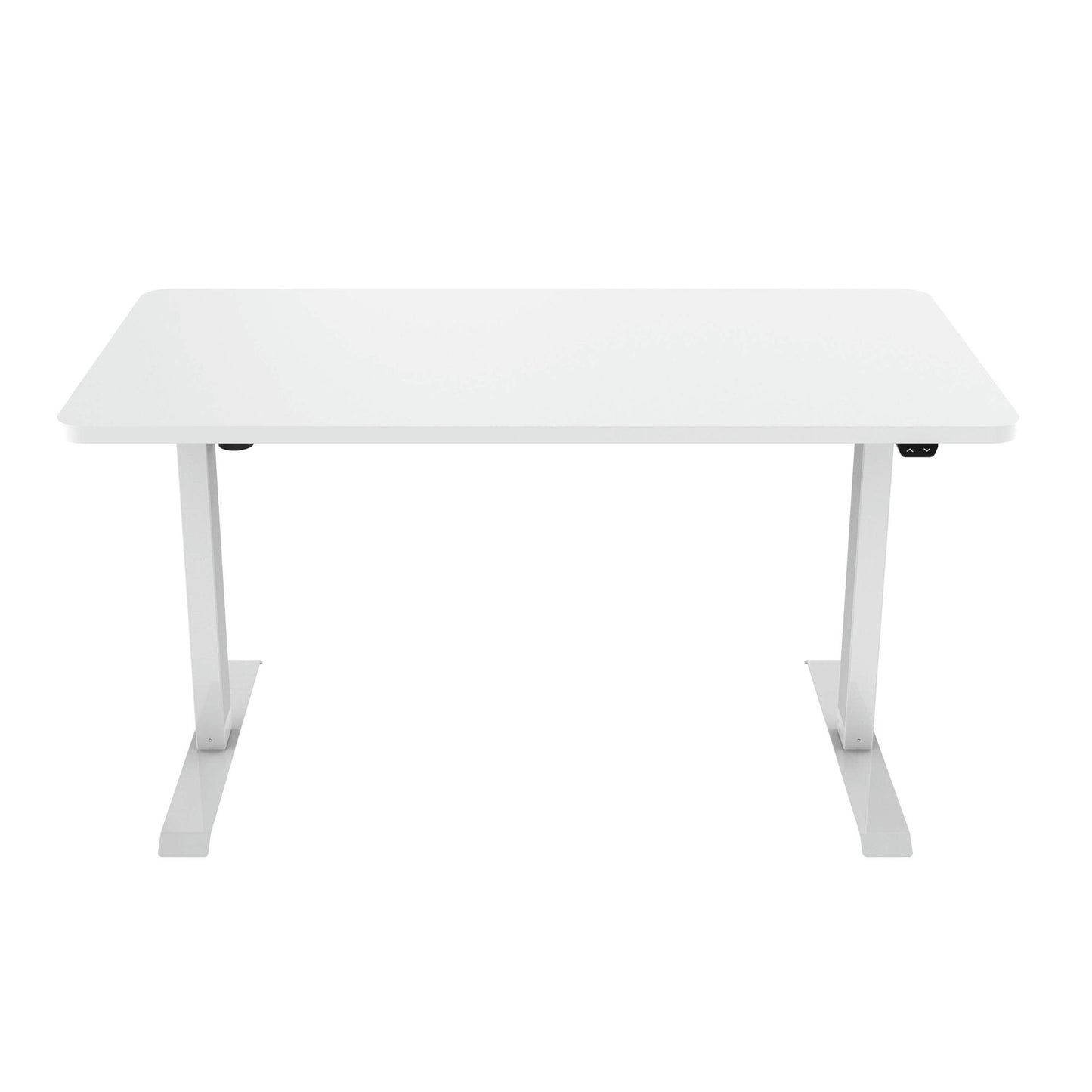 Techni Mobili Adjustable Sit to Stand Desk, White