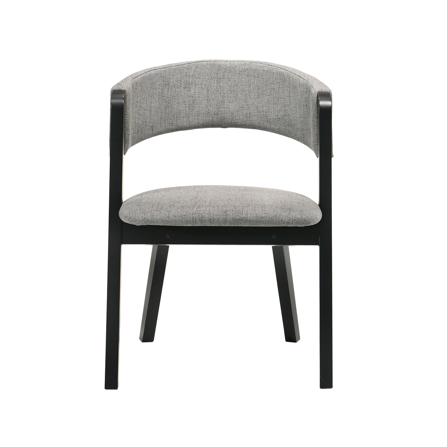Cortina and Rowan 5 Piece Black Rectangular Dining Set