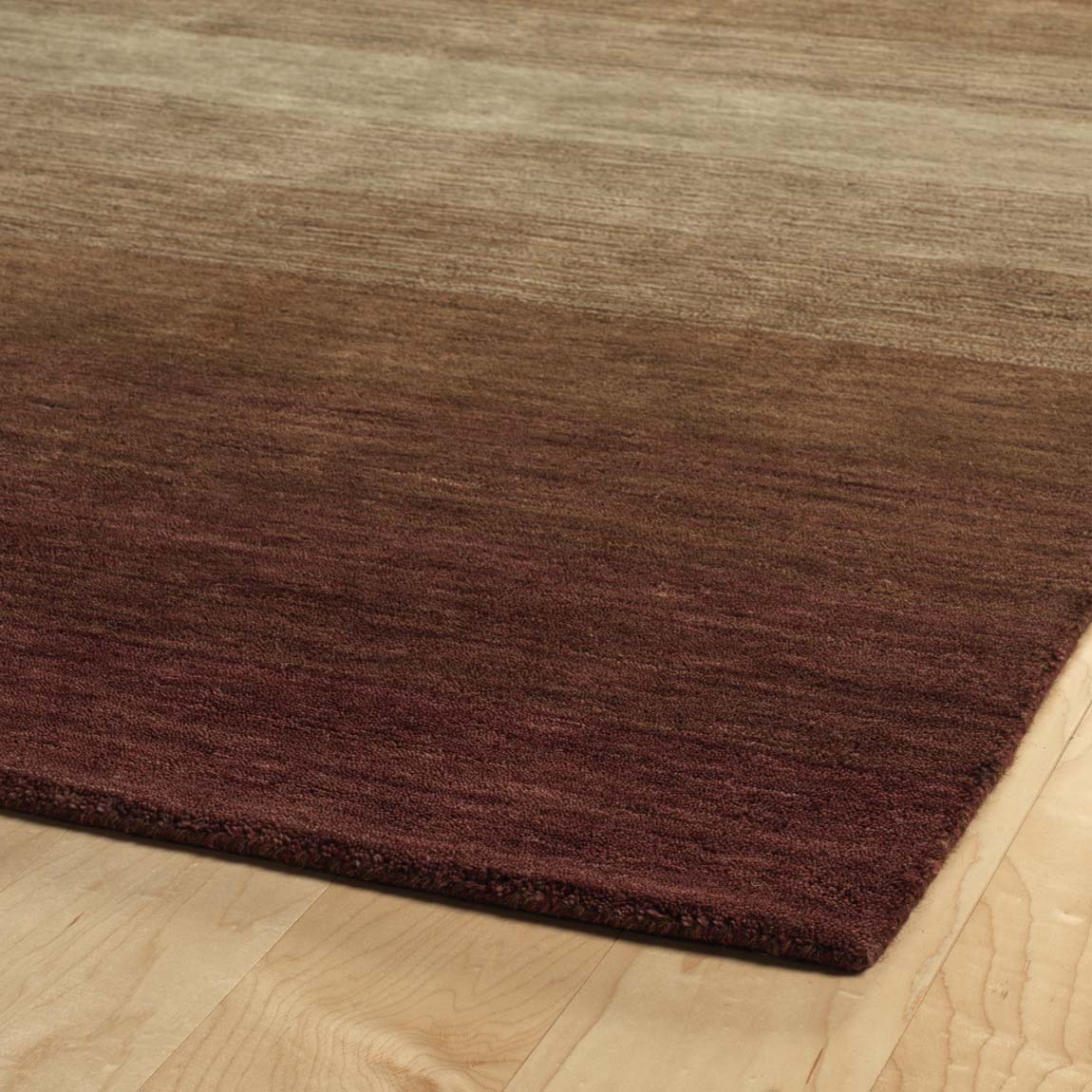 Kaleen Shades Collection Dark Wine Area Rug 9'6" x 13'