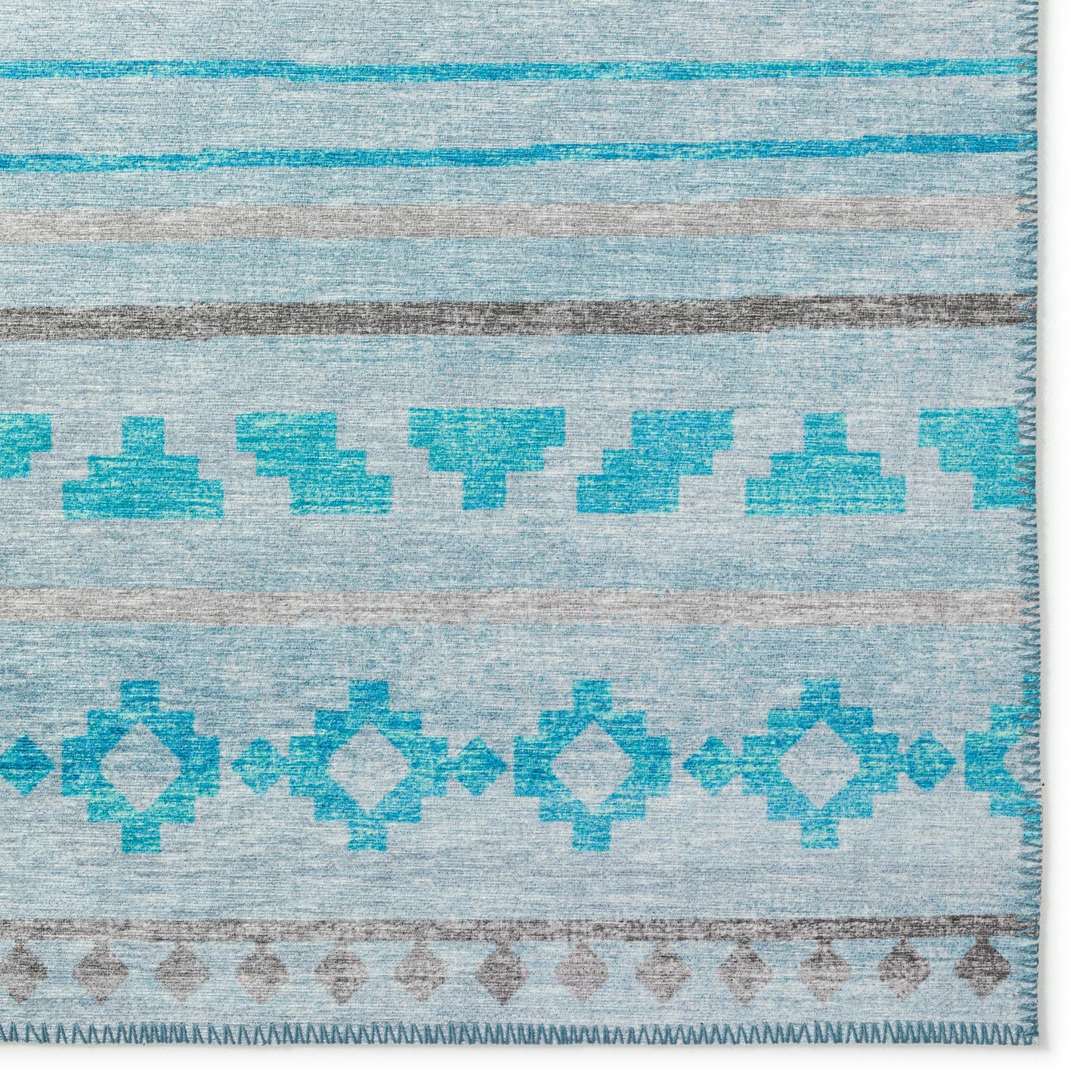 Indoor/Outdoor Sedona SN10 Skydust Washable 2'3" x 10' Runner Rug