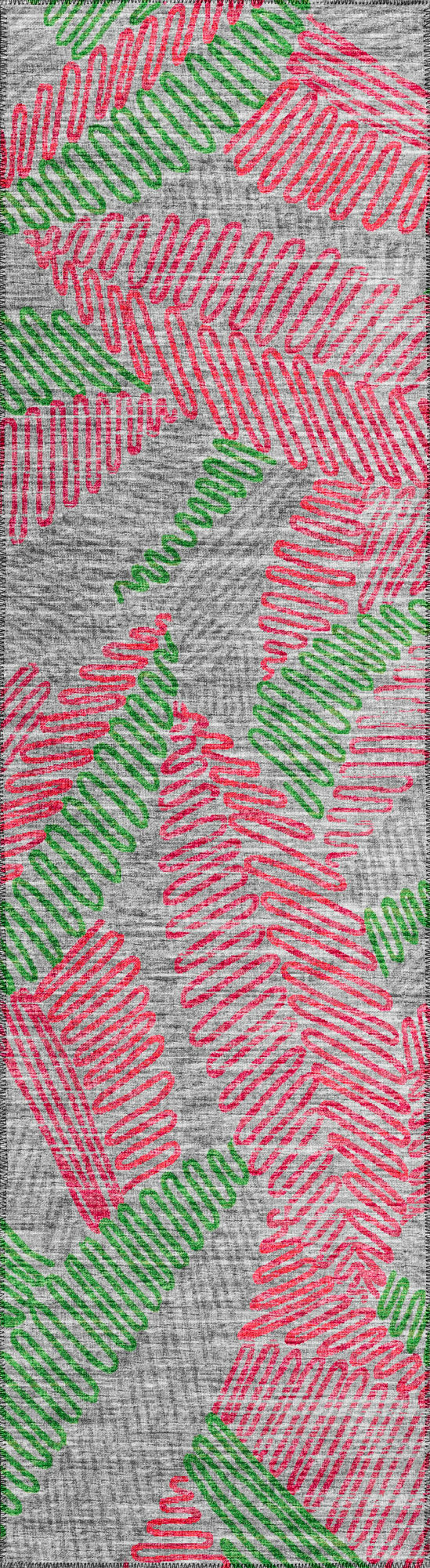 Indoor/Outdoor Sedona SN11 Fruity Washable 2'3" x 12' Runner Rug