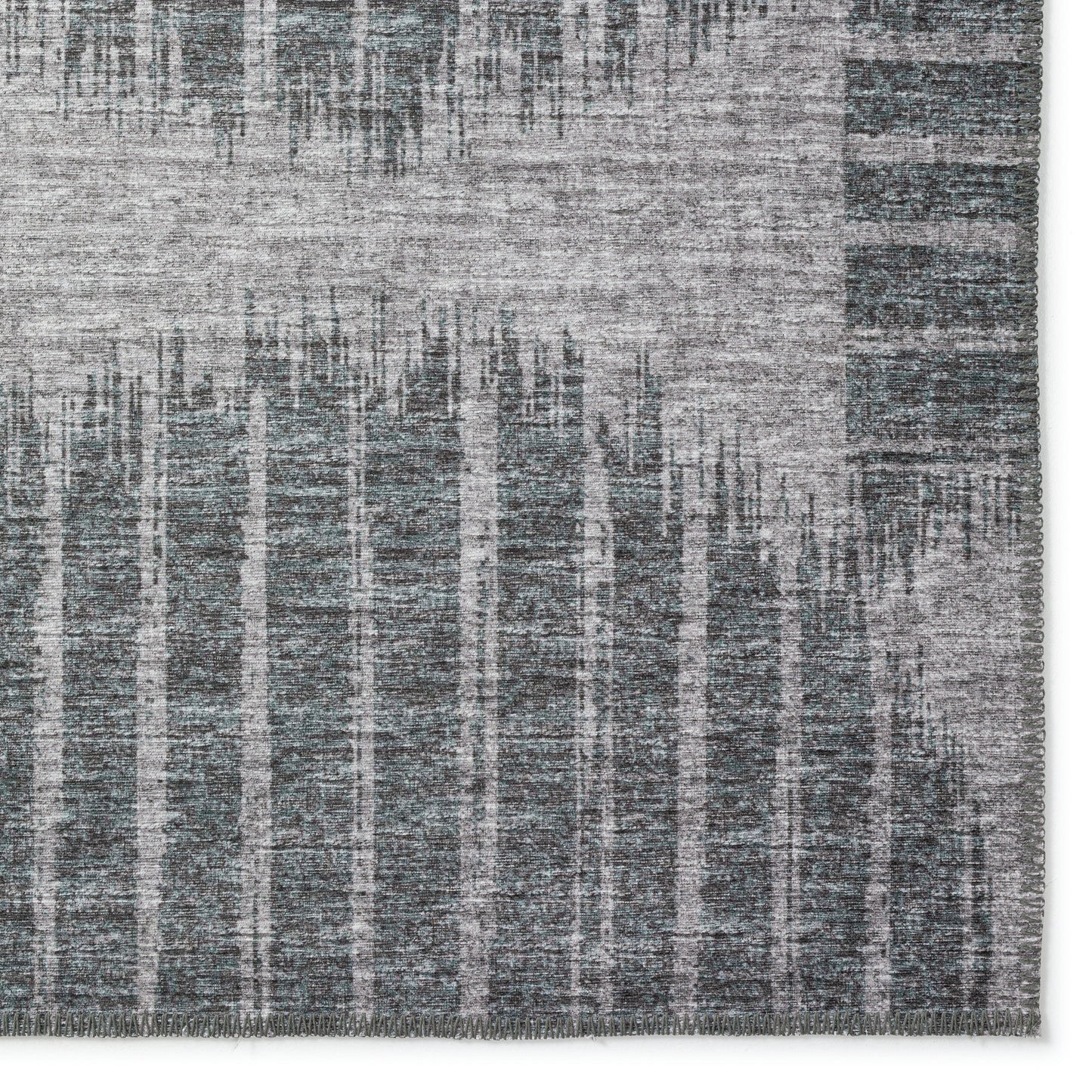 Indoor/Outdoor Sedona SN13 Pewter Washable 2'3" x 10' Runner Rug