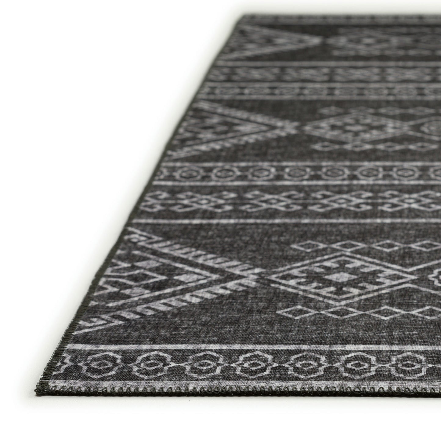 Indoor/Outdoor Sedona SN14 Midnight Washable 2'3" x 12' Runner Rug