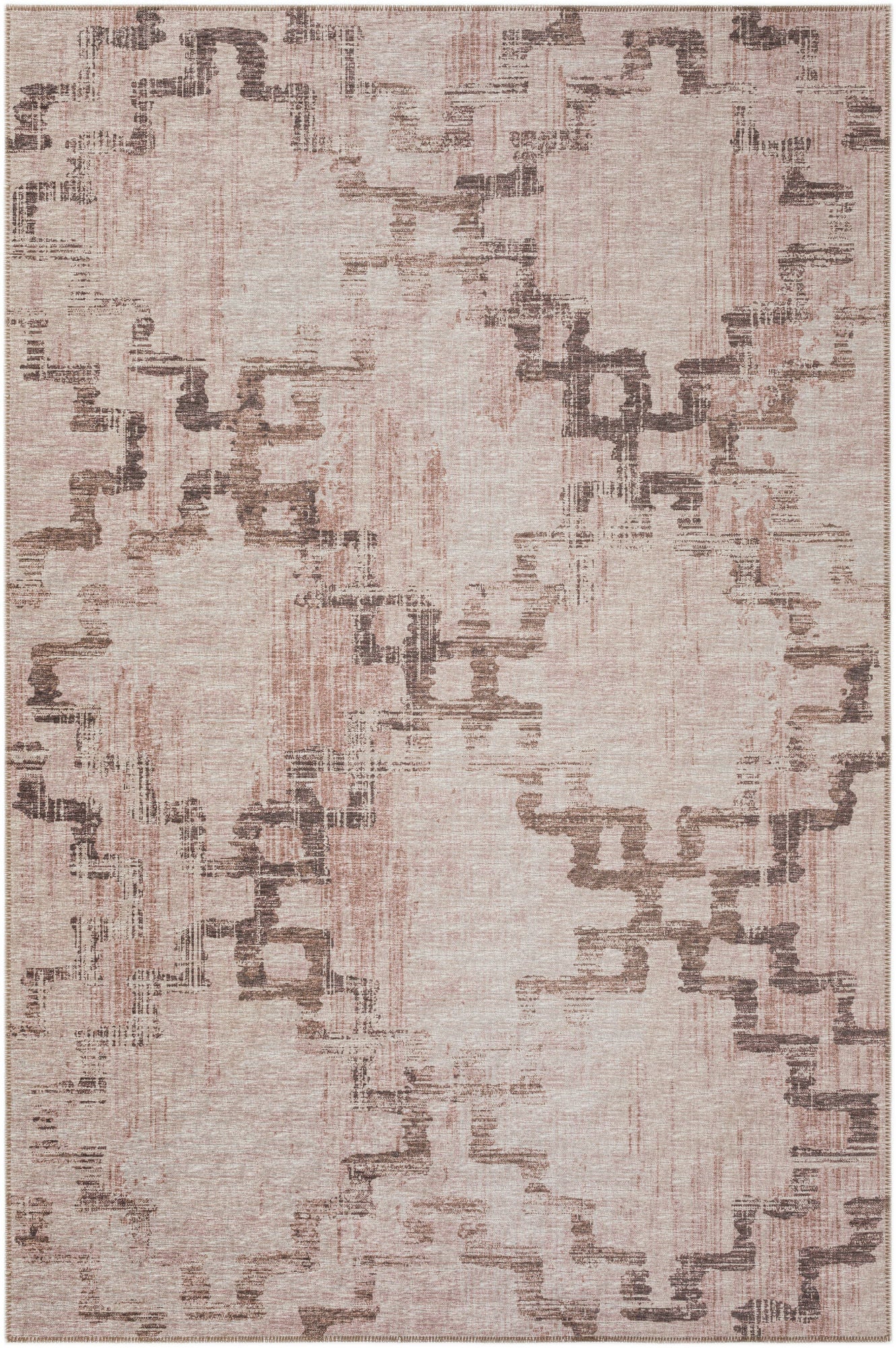 Indoor/Outdoor Sedona SN15 Walnut Washable 10' x 14' Rug