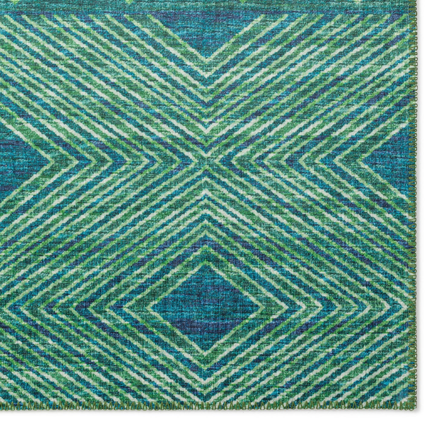 Indoor/Outdoor Sedona SN1 Irish Washable 2'3" x 10' Runner Rug