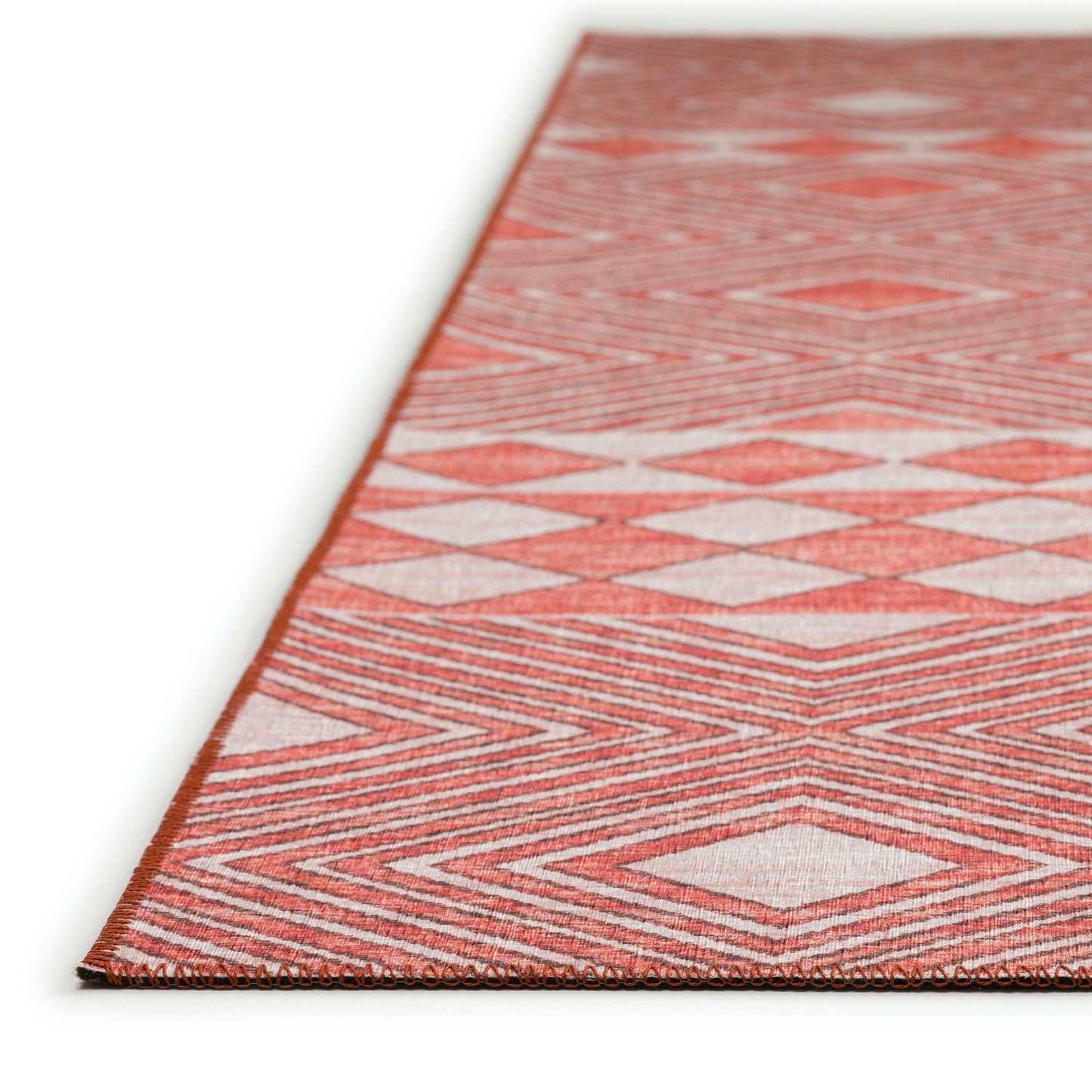 Indoor/Outdoor Sedona SN1 Paprika Washable 2'3" x 7'6" Runner Rug