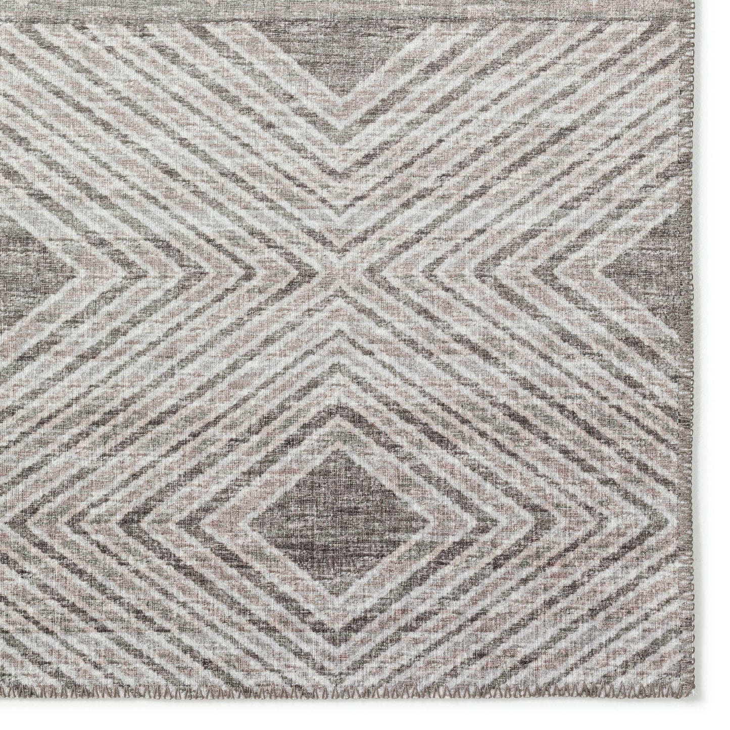 Indoor/Outdoor Sedona SN1 Sage Washable 2'3" x 10' Runner Rug
