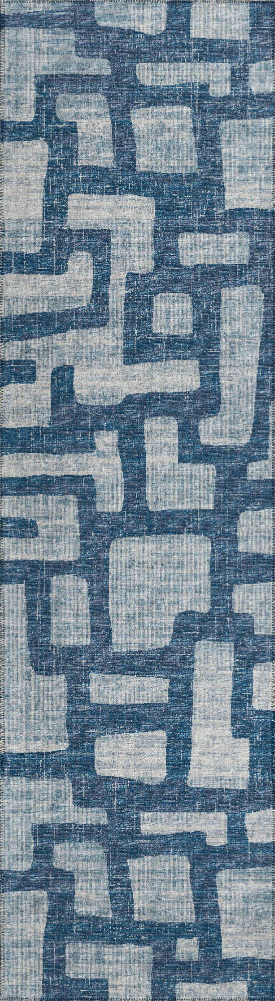 Indoor/Outdoor Sedona SN4 Storm Washable 2'3" x 10' Runner Rug