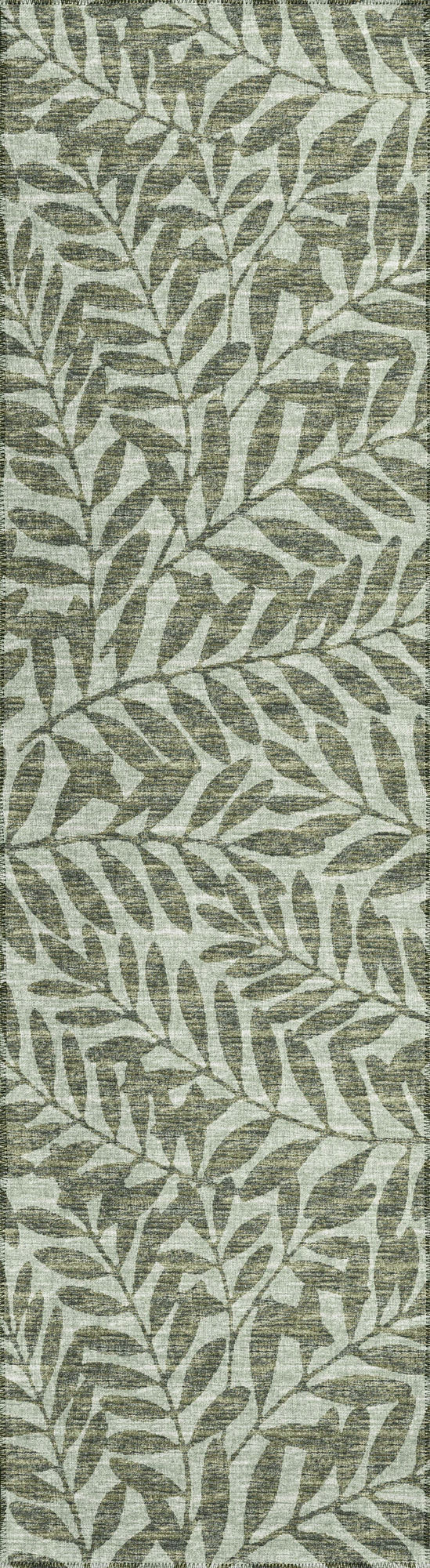 Indoor/Outdoor Sedona SN5 Fernway Washable 2'3" x 10' Runner Rug