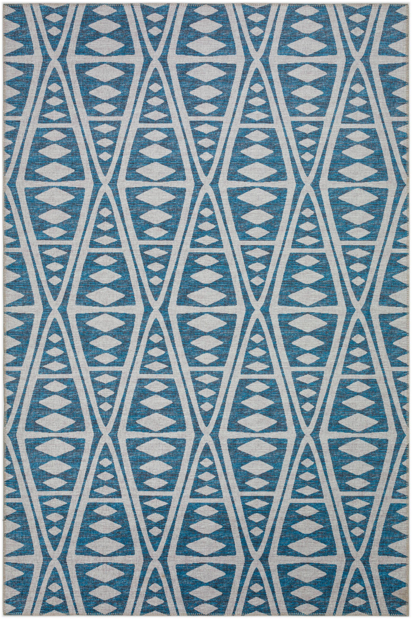 Indoor/Outdoor Sedona SN6 Indigo Washable 10' x 14' Rug