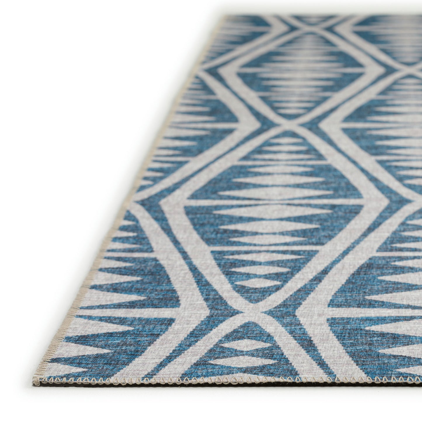 Indoor/Outdoor Sedona SN6 Indigo Washable 2'3" x 10' Runner Rug